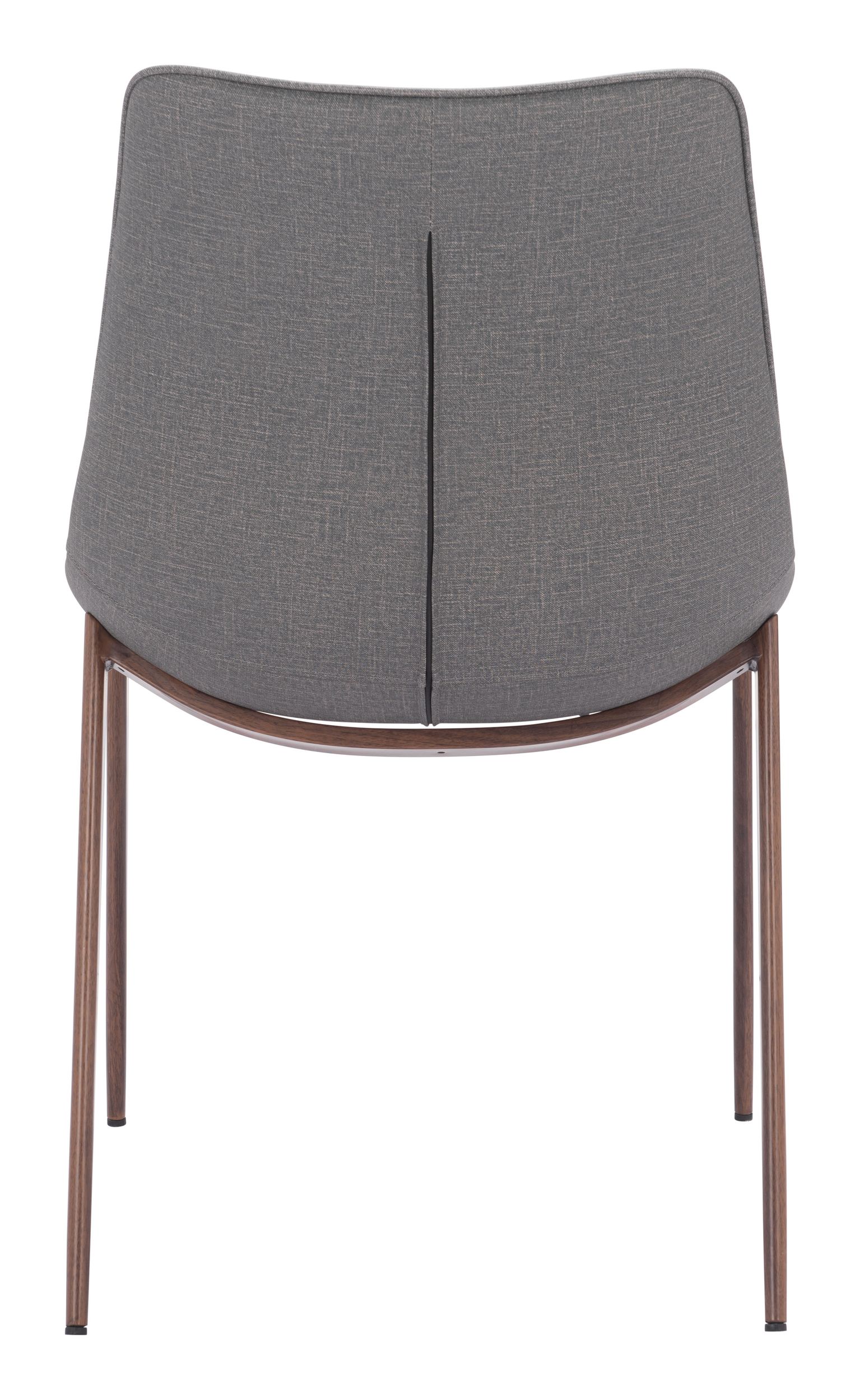 Magnus Faux Leather/Steel Dining Chair