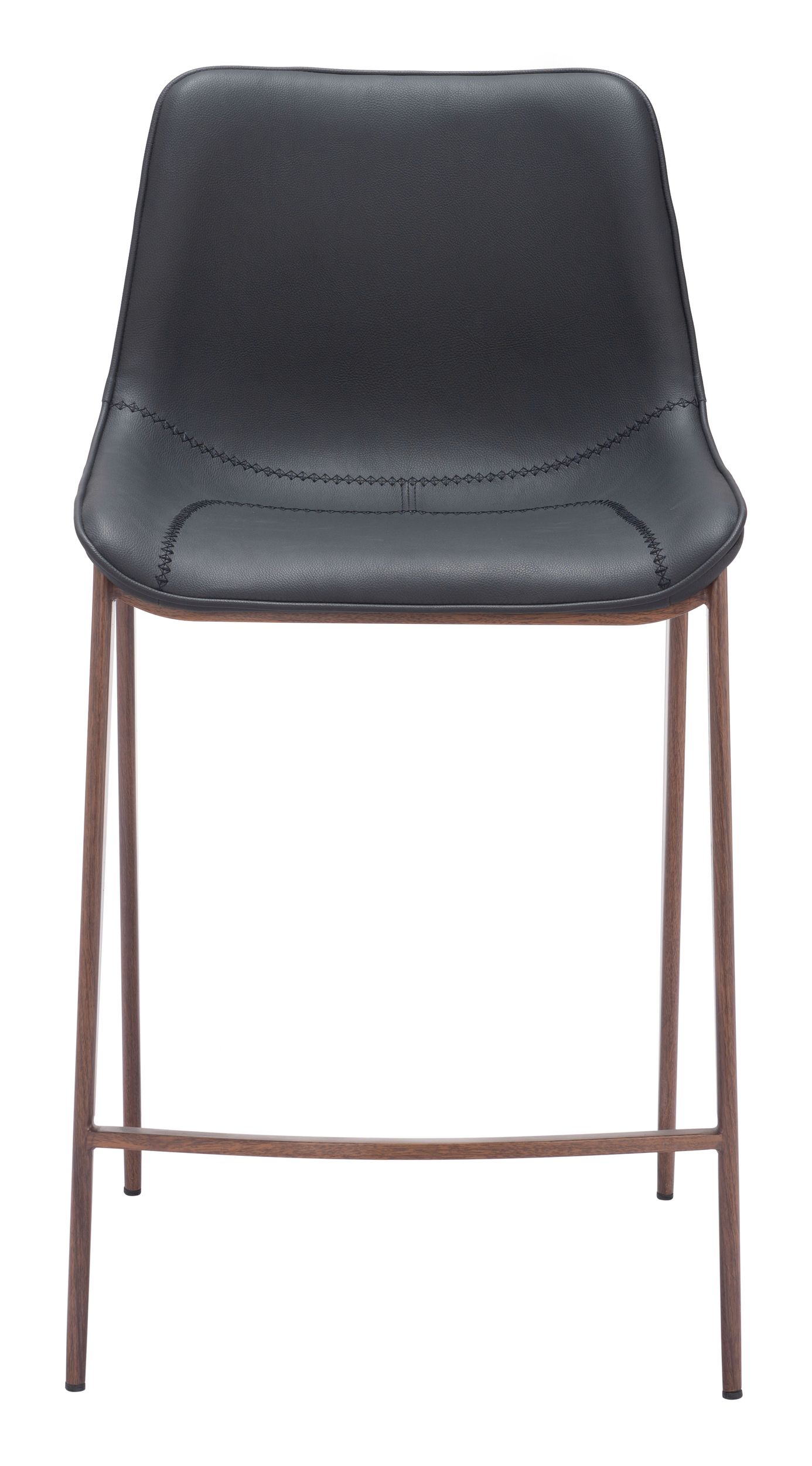 Magnus Faux Leather/Steel Counter Stool