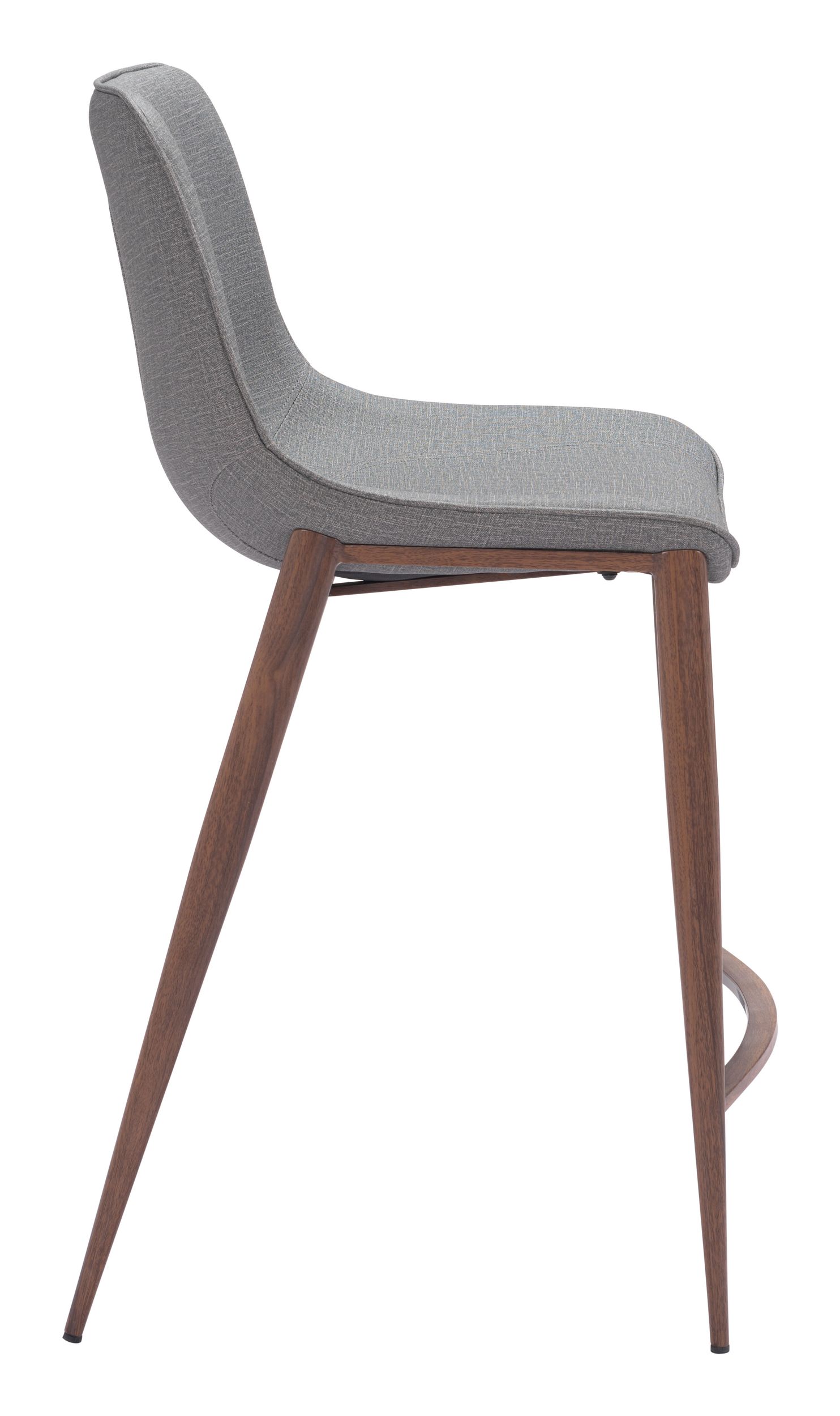 Magnus Faux Leather/Steel Counter Stool