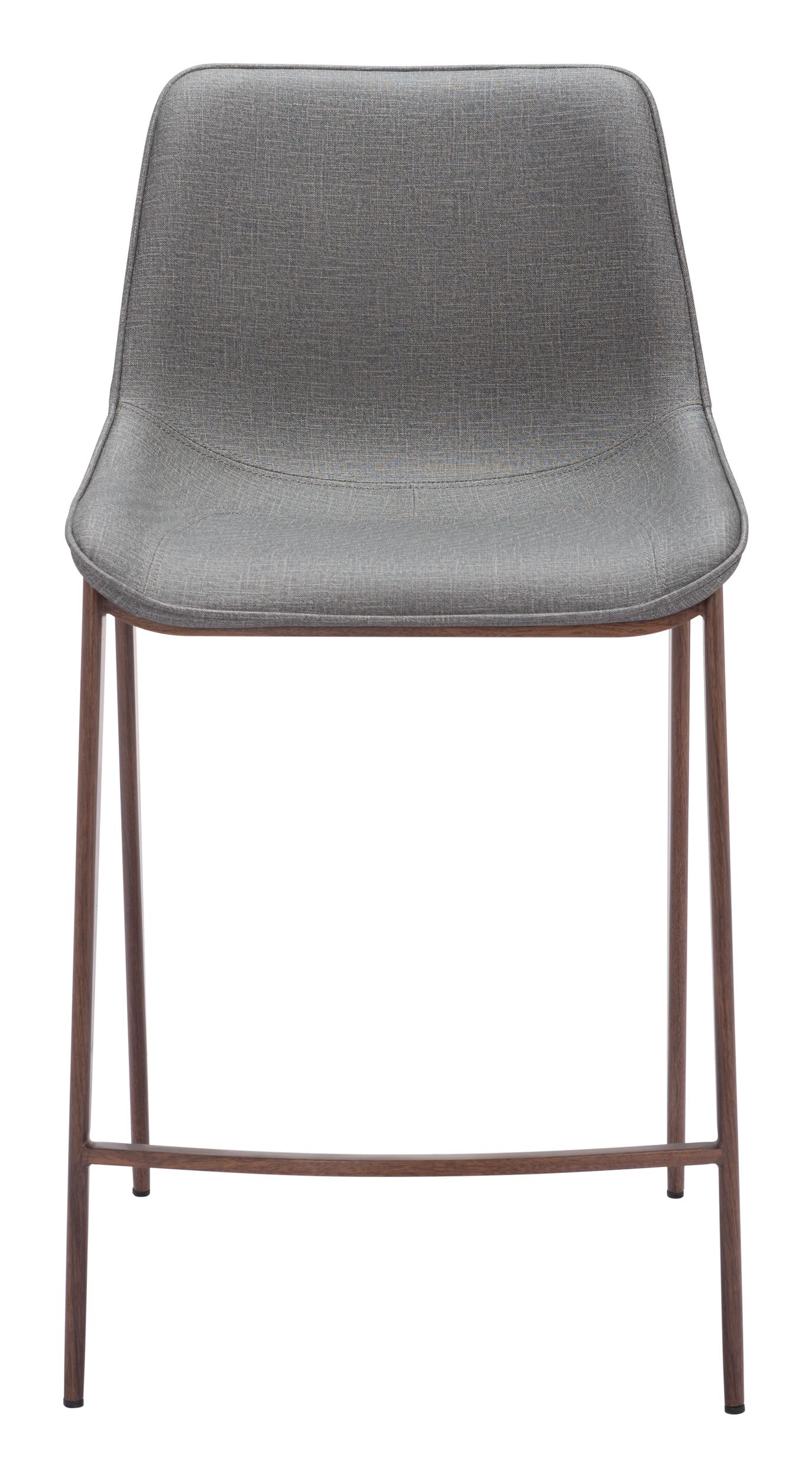 Magnus Faux Leather/Steel Counter Stool