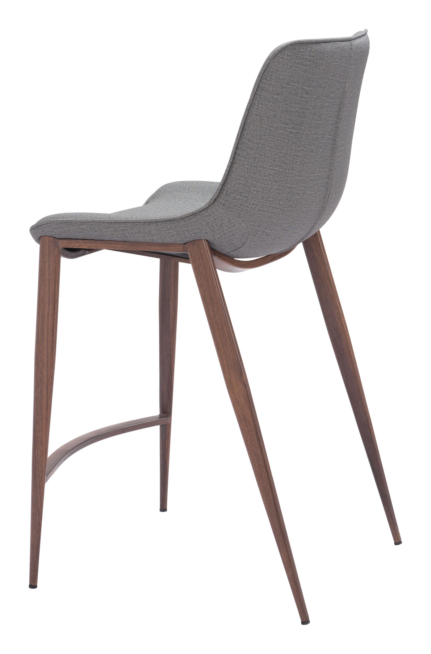 Magnus Faux Leather/Steel Counter Stool