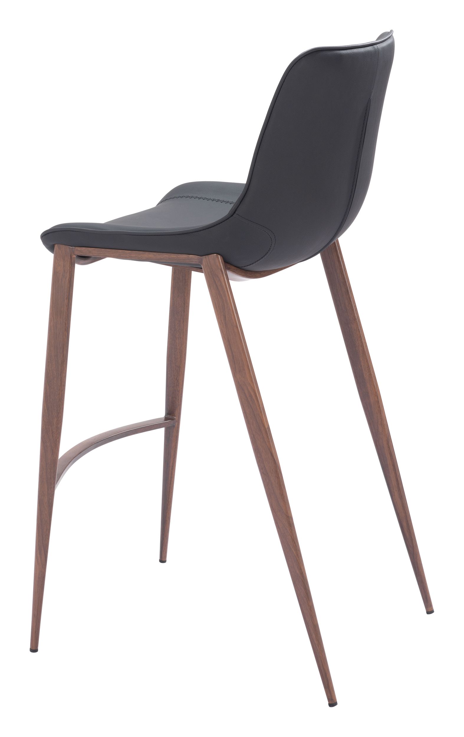 Magnus Faux Leather/Steel Barstool