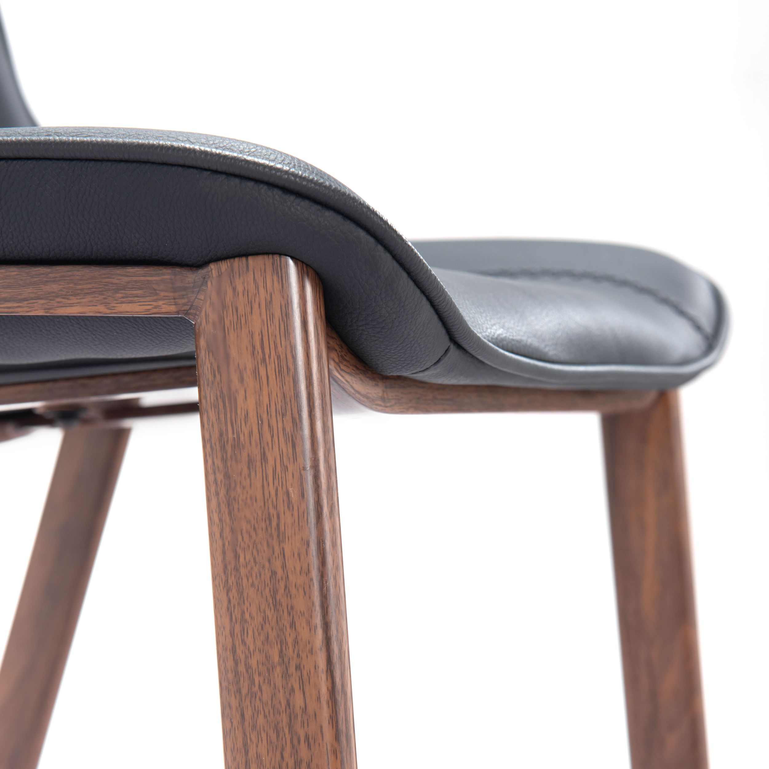 Magnus Faux Leather/Steel Barstool