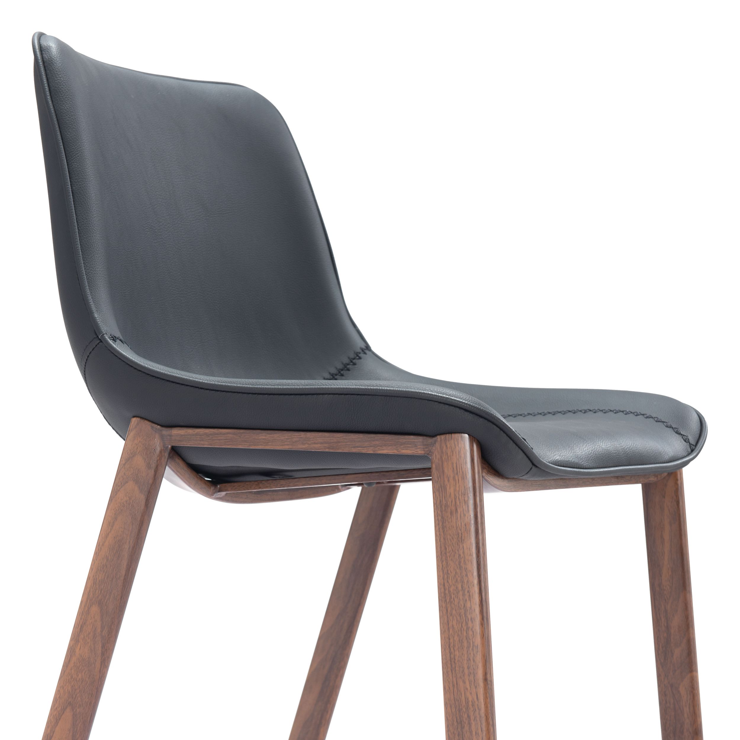 Magnus Faux Leather/Steel Barstool