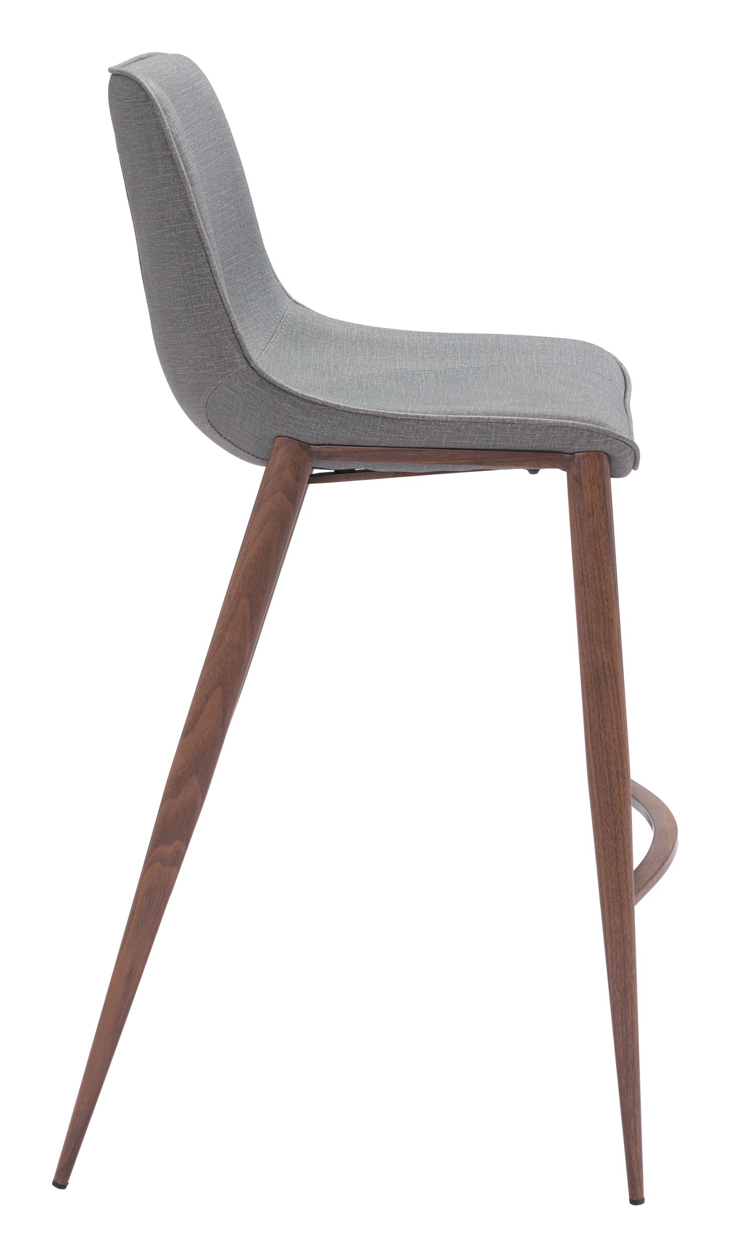 Magnus Faux Leather/Steel Barstool