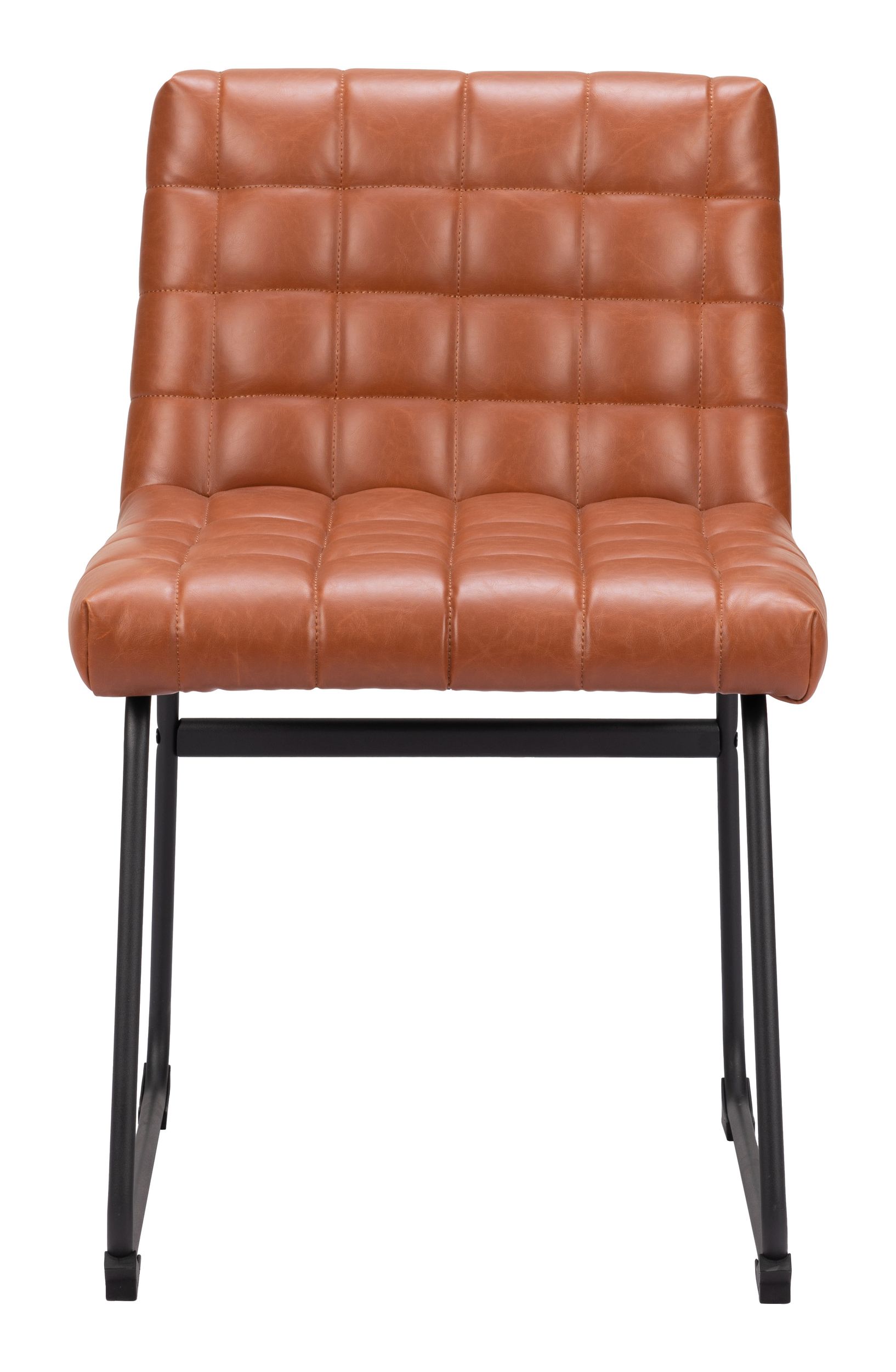 Pago Faux Leather/Steel Dining Chair