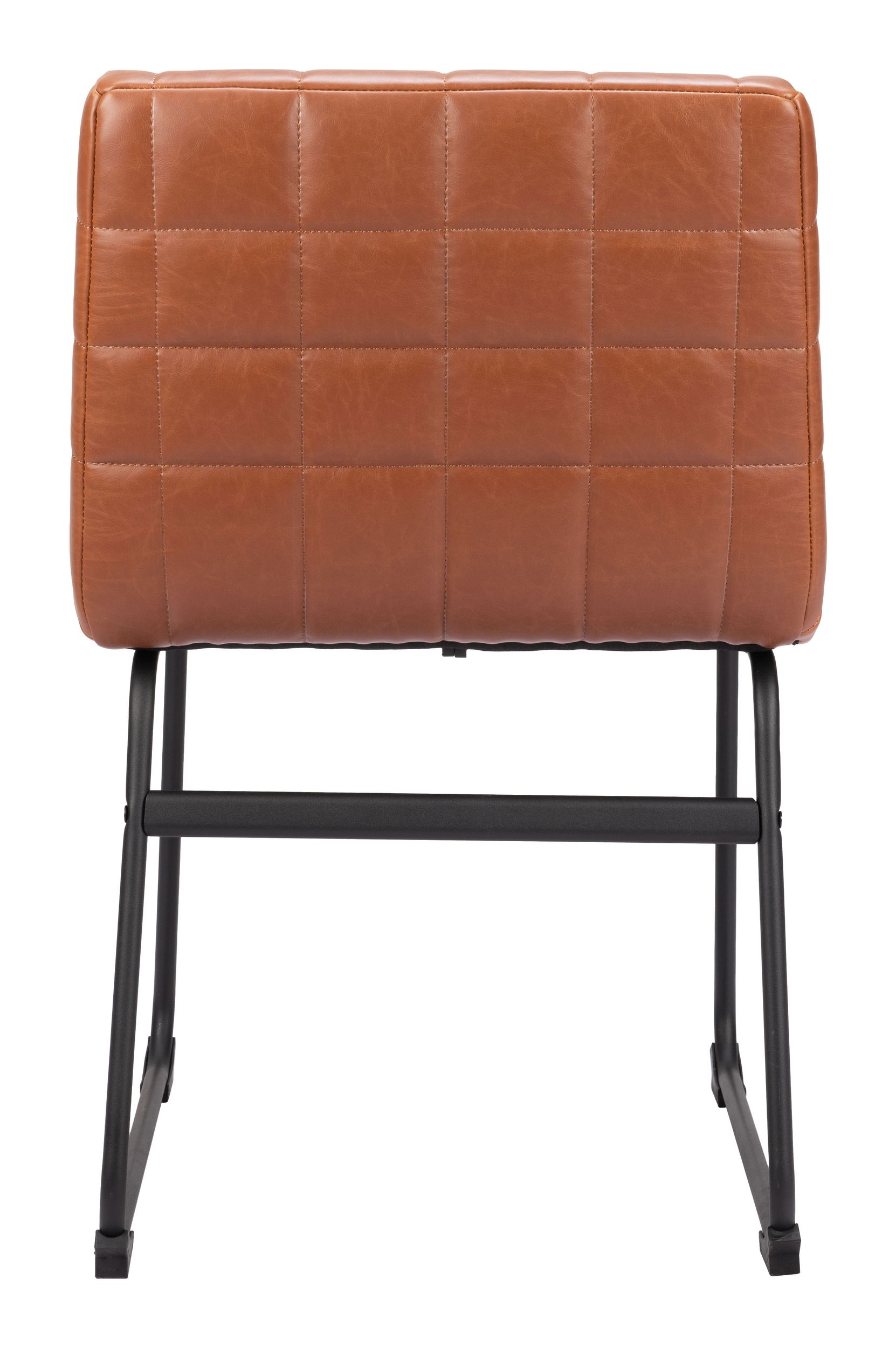 Pago Faux Leather/Steel Dining Chair