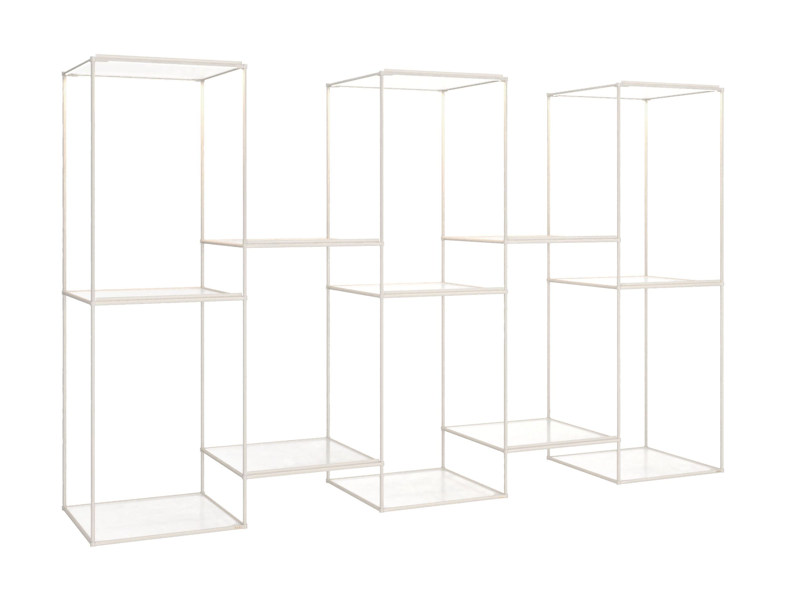 Zuo Glass/Steel Adjustable Shelf