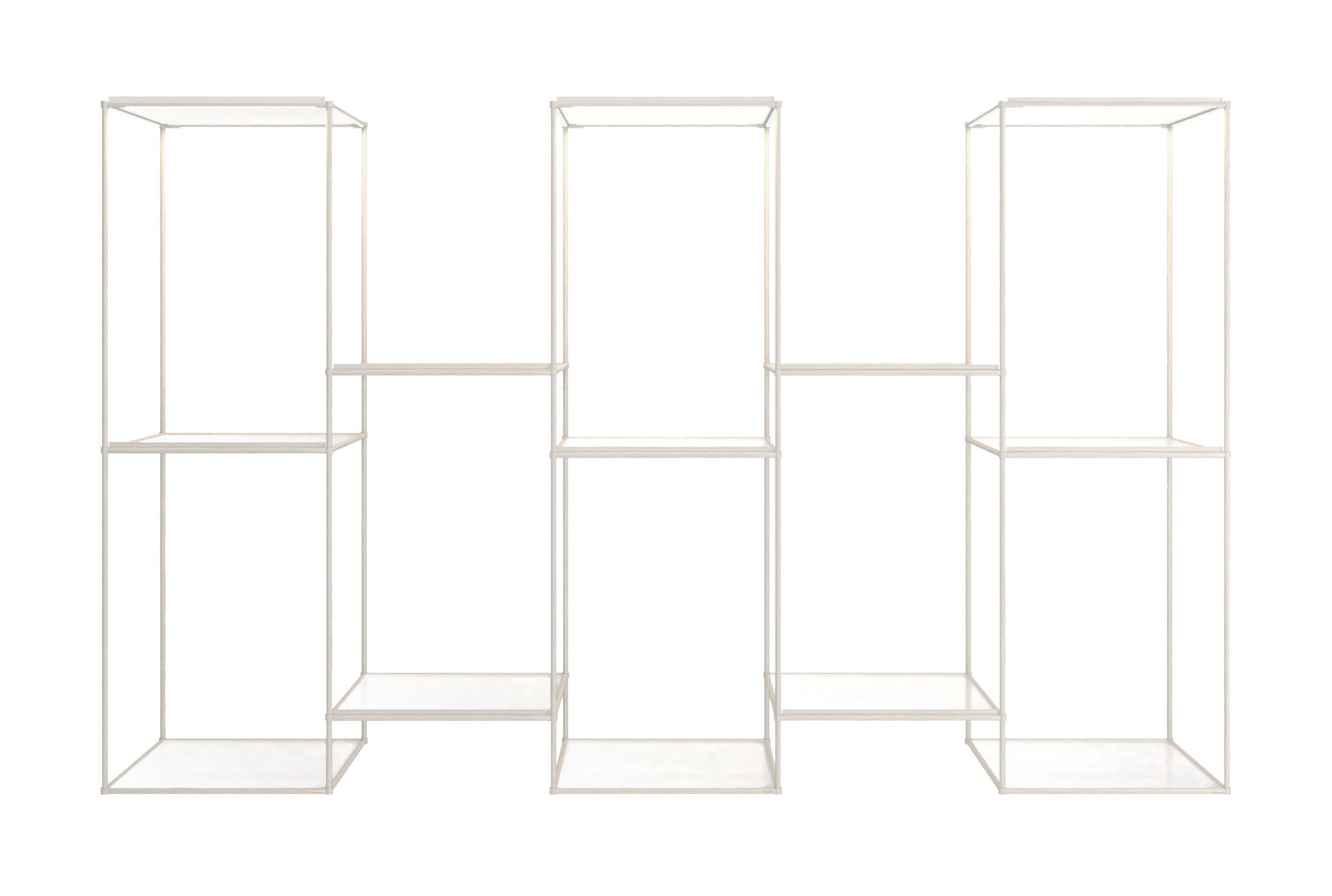 Zuo Glass/Steel Adjustable Shelf