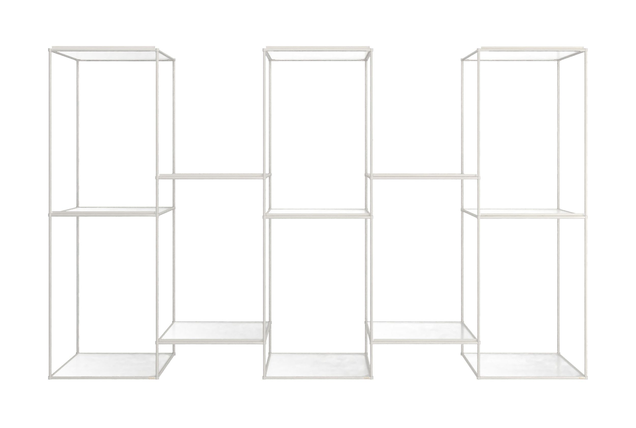 Zuo Glass/Steel Adjustable Shelf