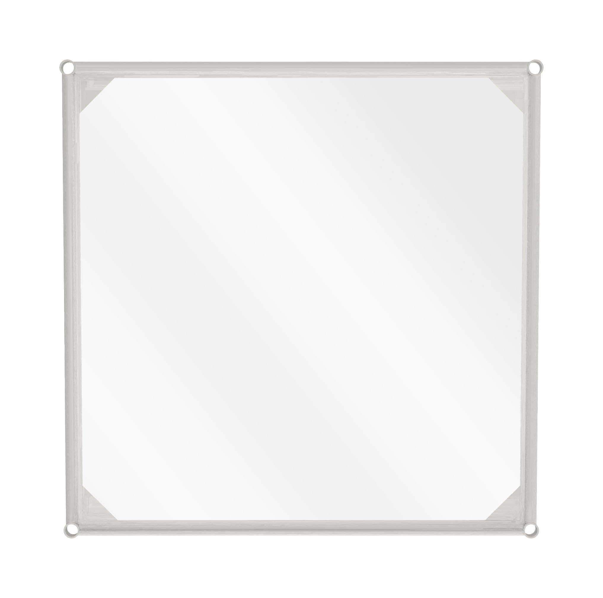 Zuo Glass/Steel Adjustable Shelf