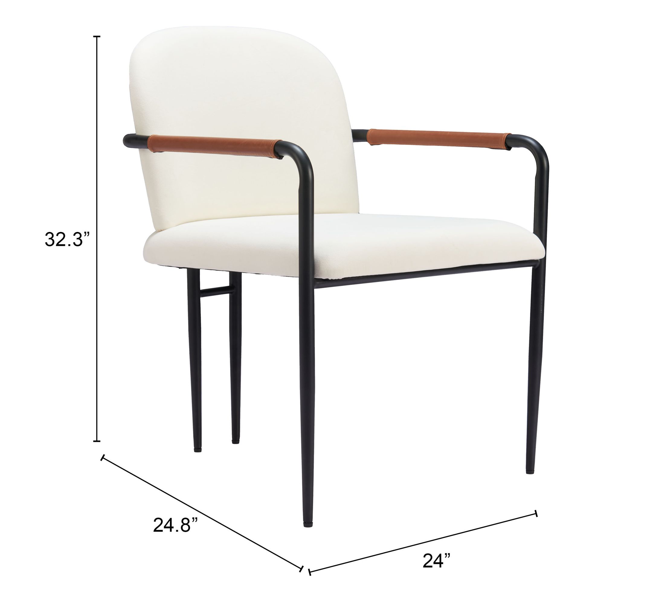 Sibu Polyester/Steel Dining Chair