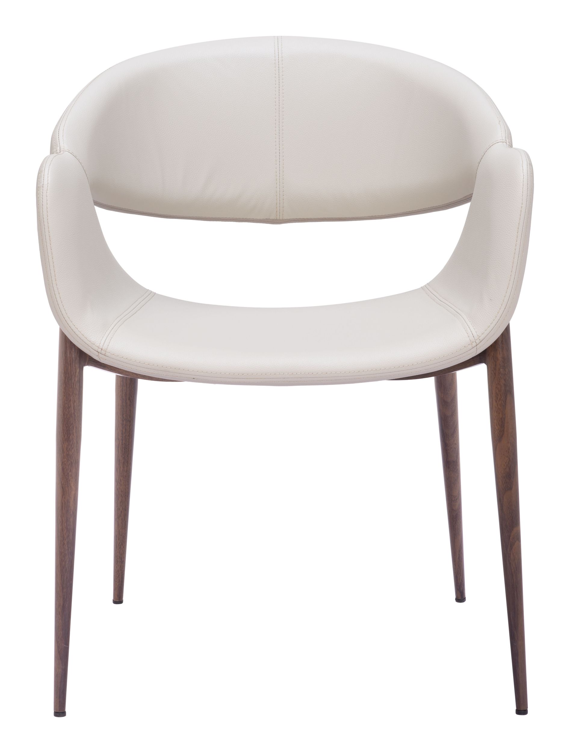 Limay Faux Leather/Steel Dining Chair