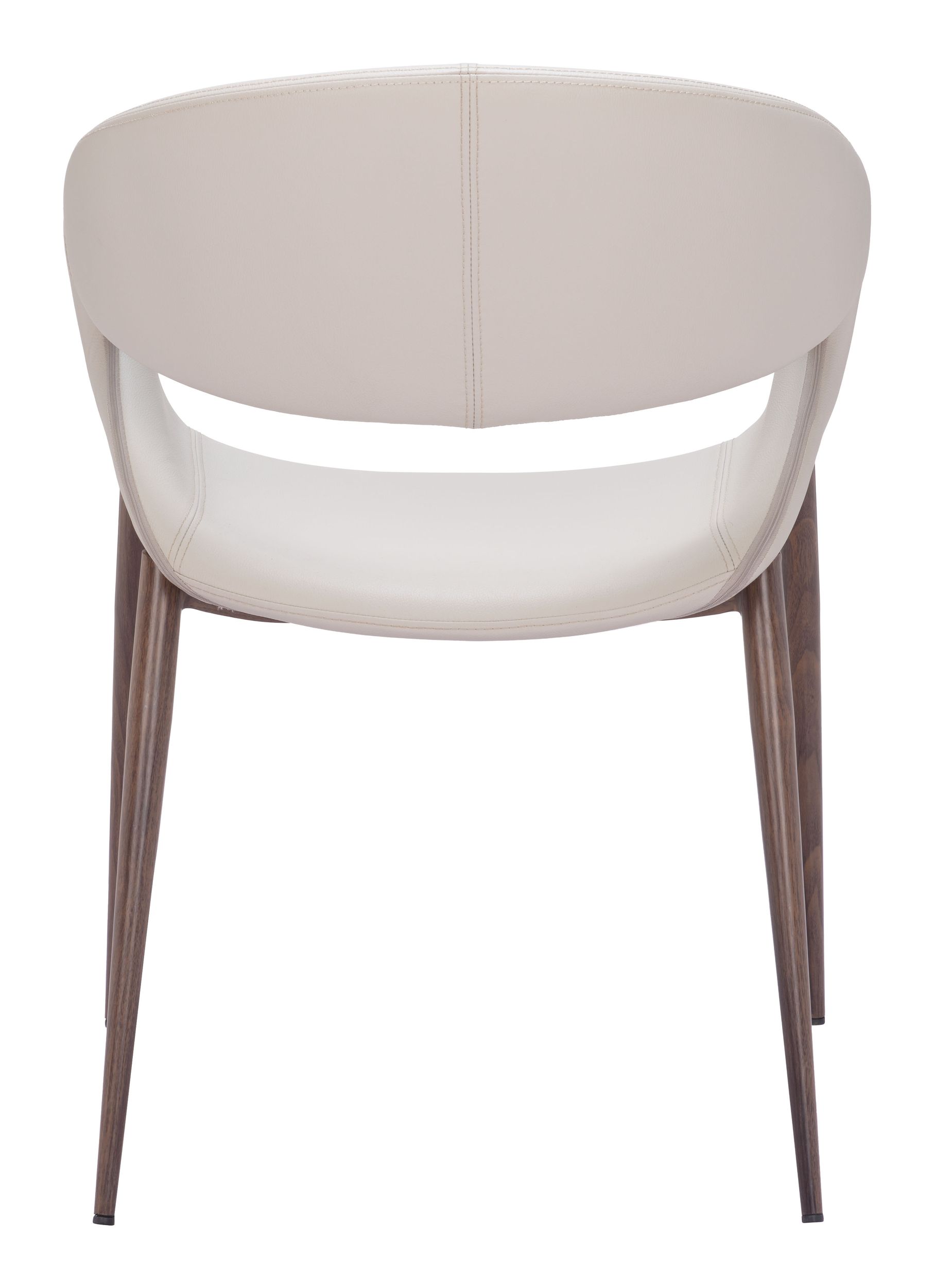 Limay Faux Leather/Steel Dining Chair
