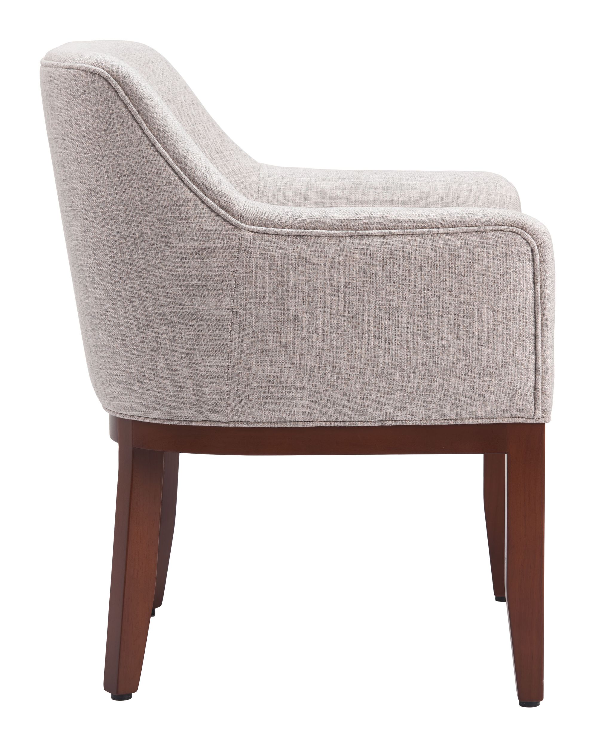 Berbera Polyester/Wood Dining Chair