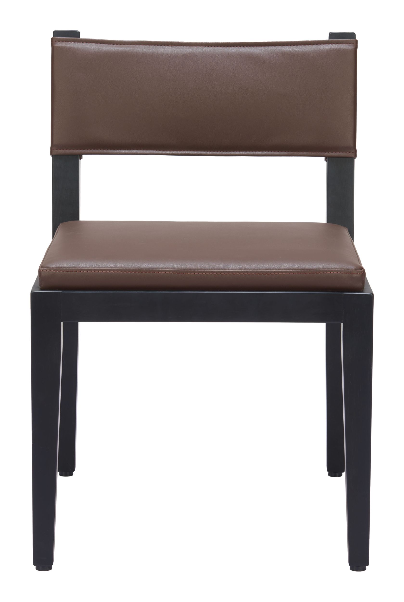 Roxas Faux Leather/Wood Dining Chair