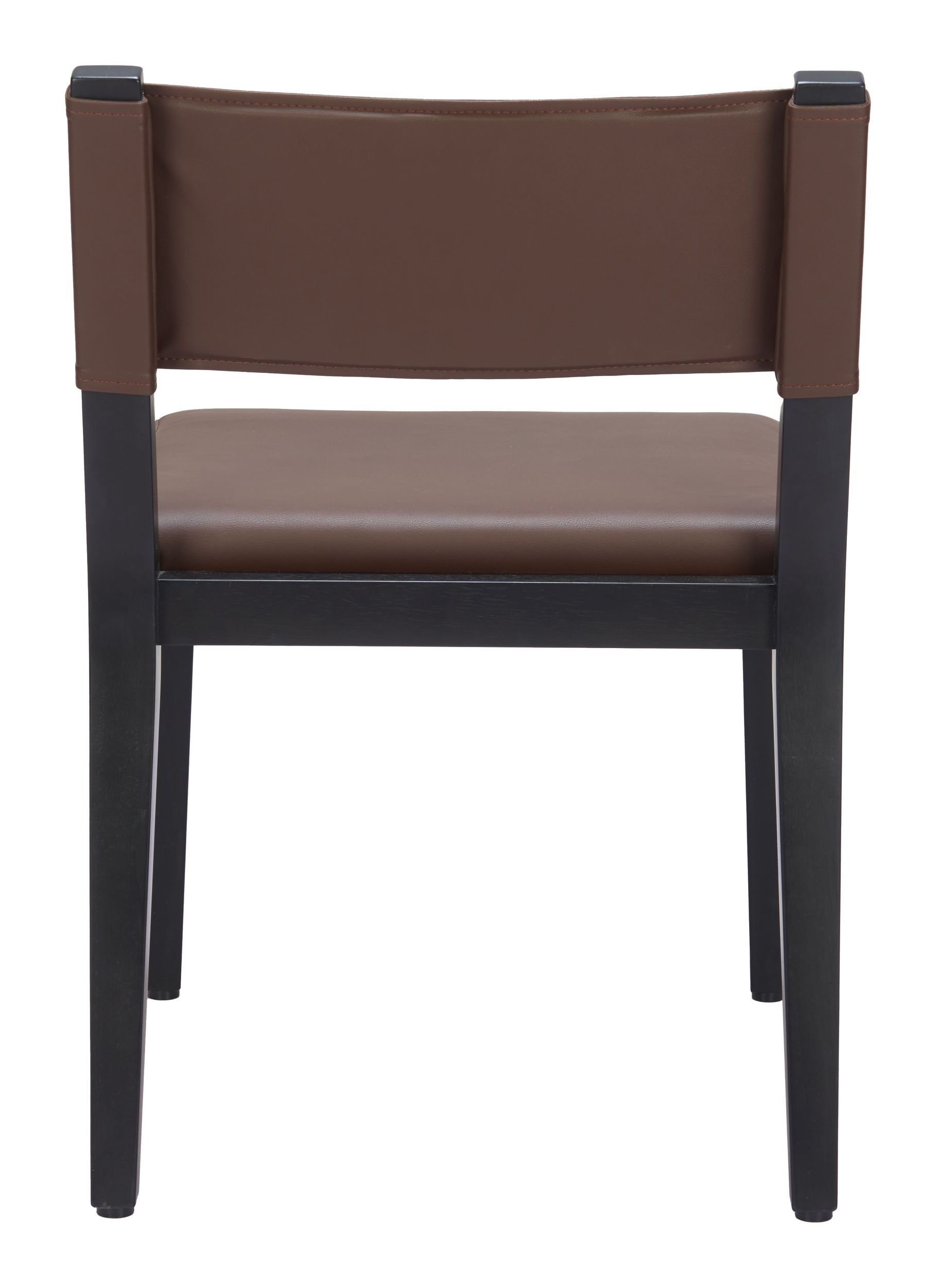 Roxas Faux Leather/Wood Dining Chair