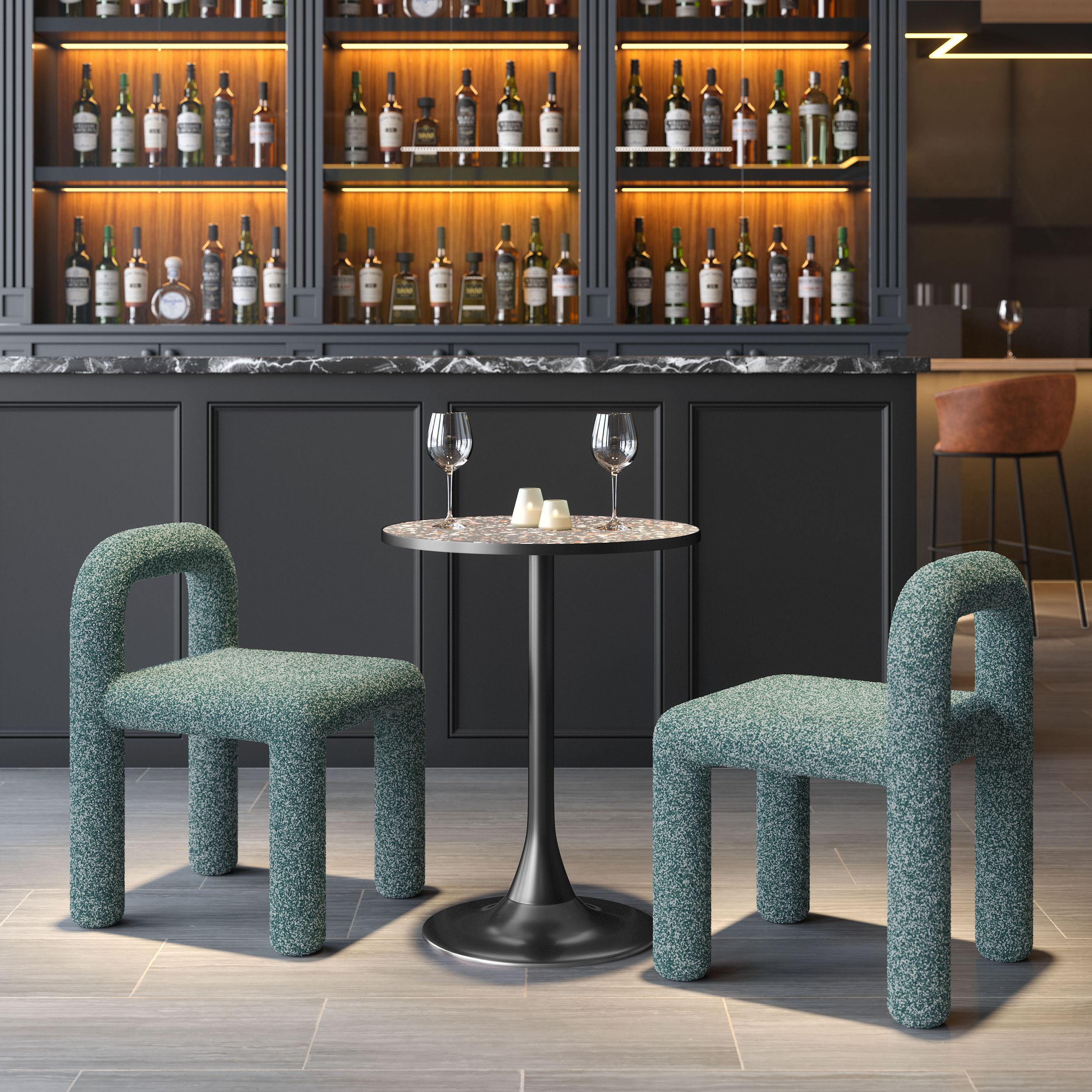 Arum Polyester Dining Chair
