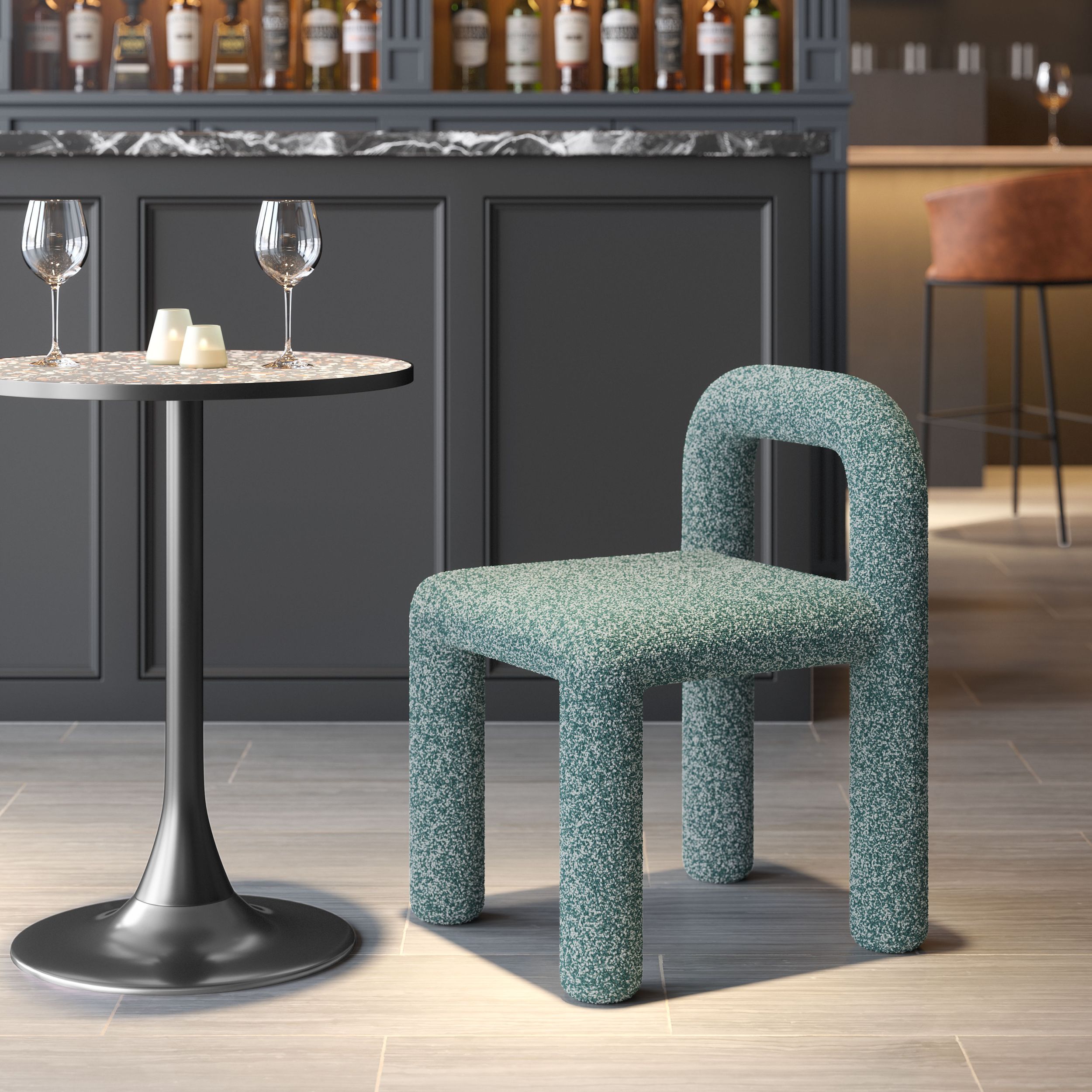 Arum Polyester Dining Chair