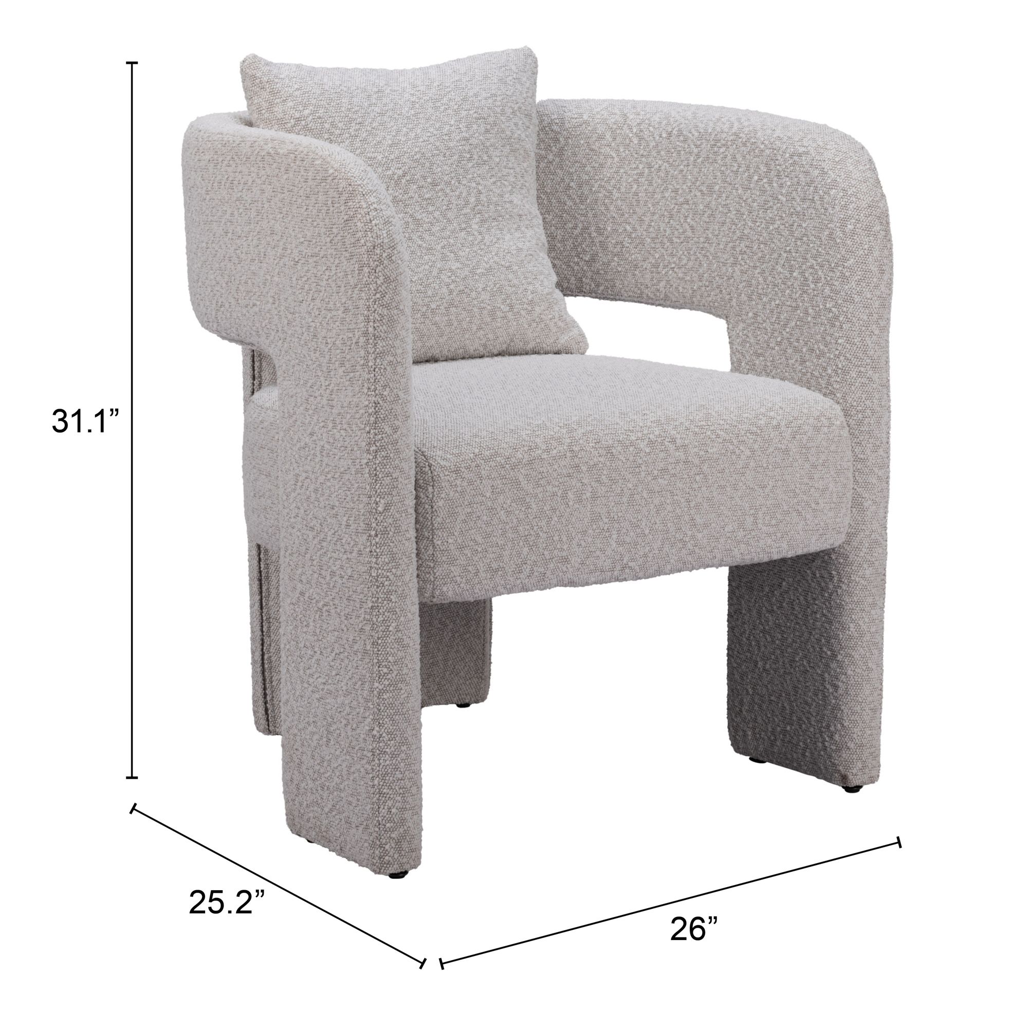 Melilla Polyester Dining Chair