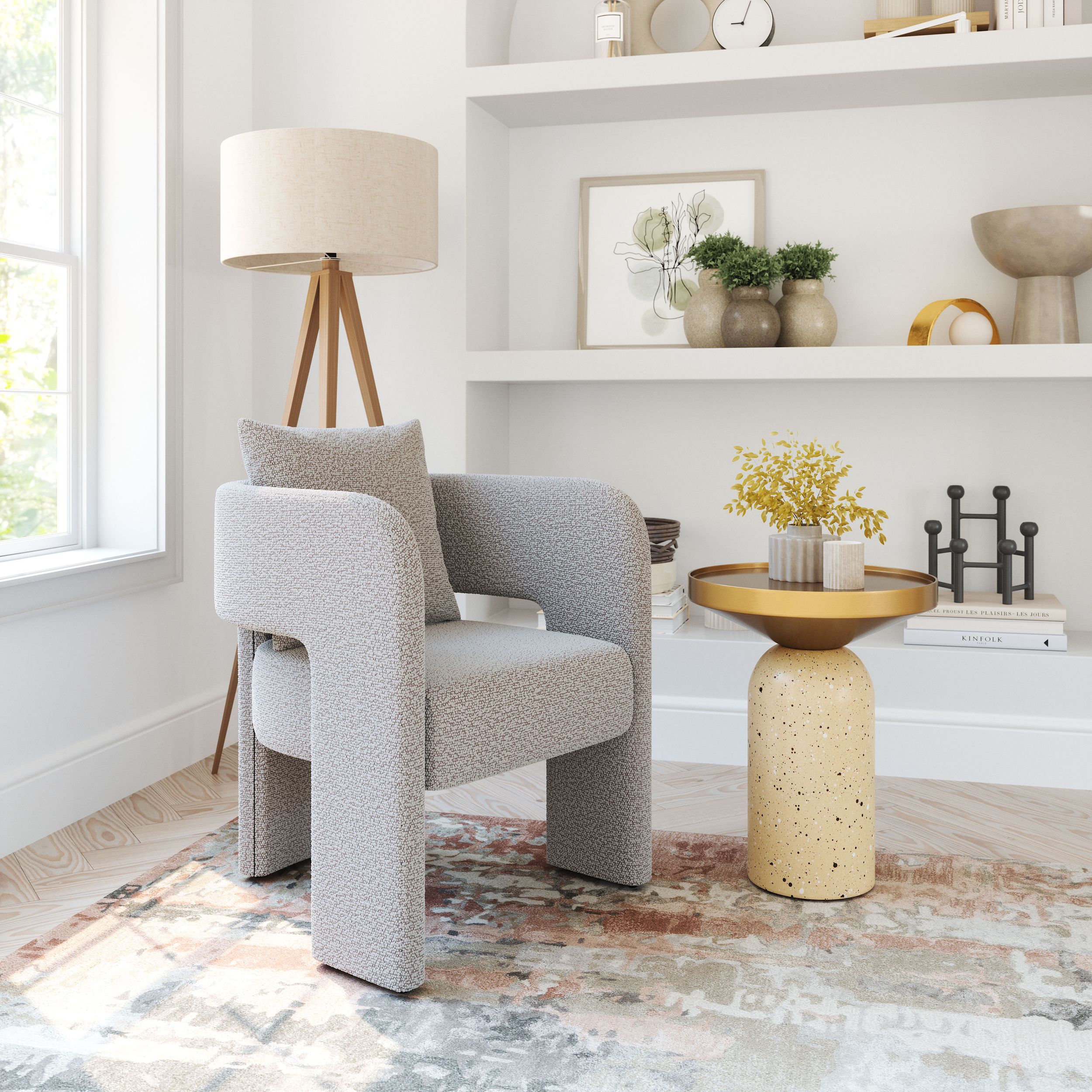 Melilla Polyester Dining Chair
