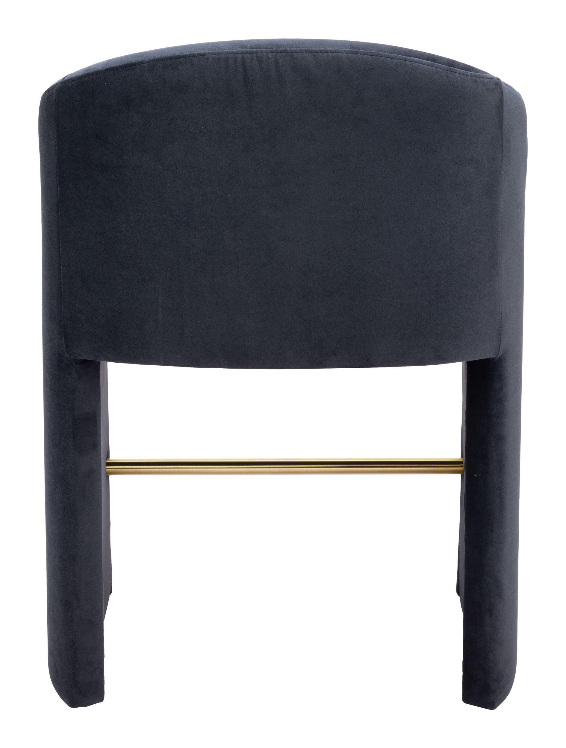 Emas Faux Leather/Steel Counter Stool