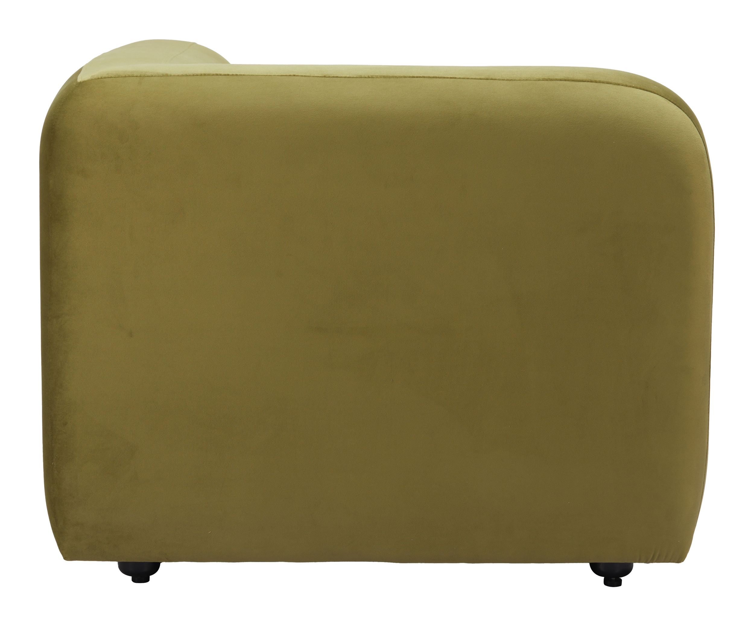 Biak Velvet Modular Corner Chair