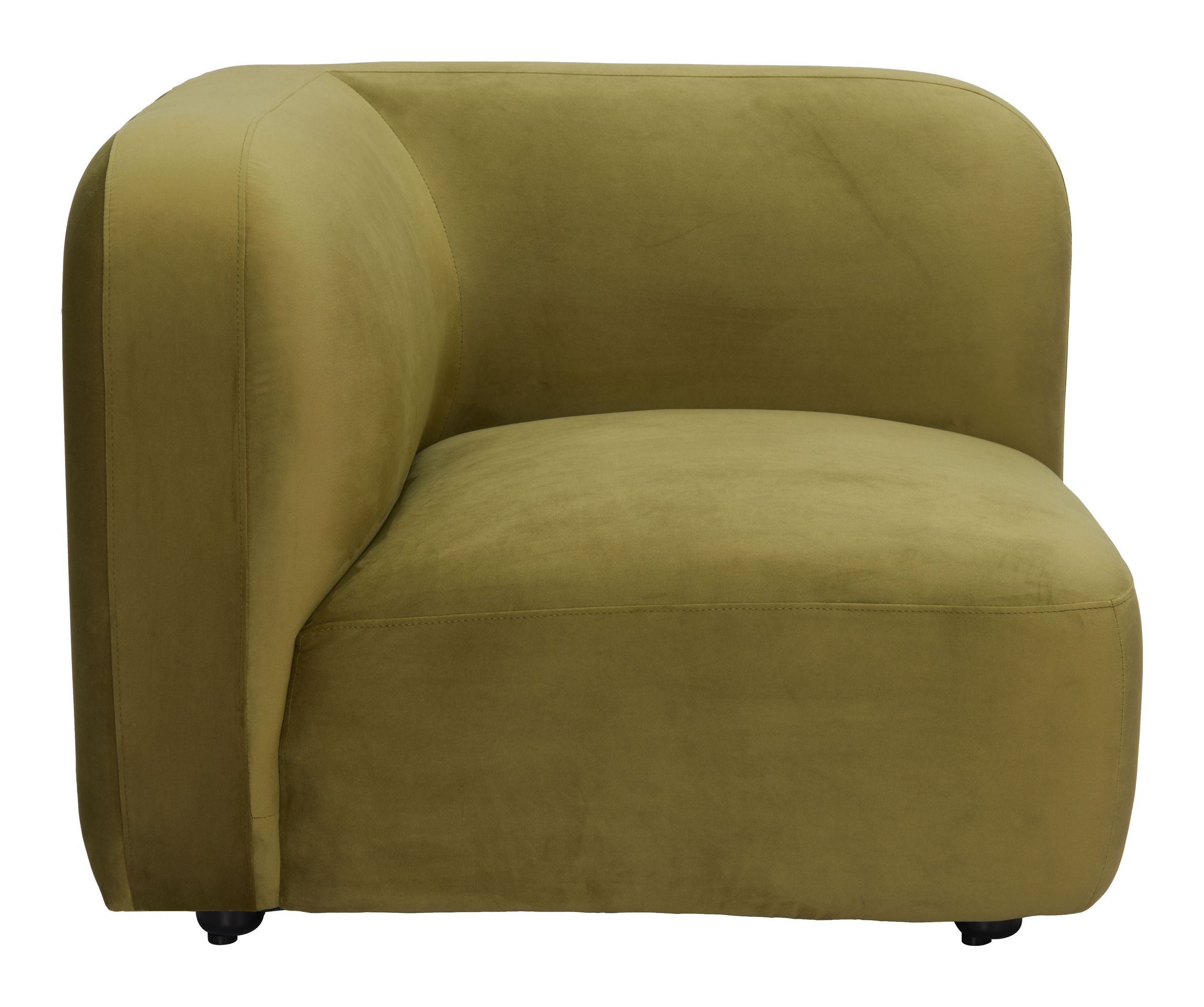 Biak Velvet Modular Corner Chair