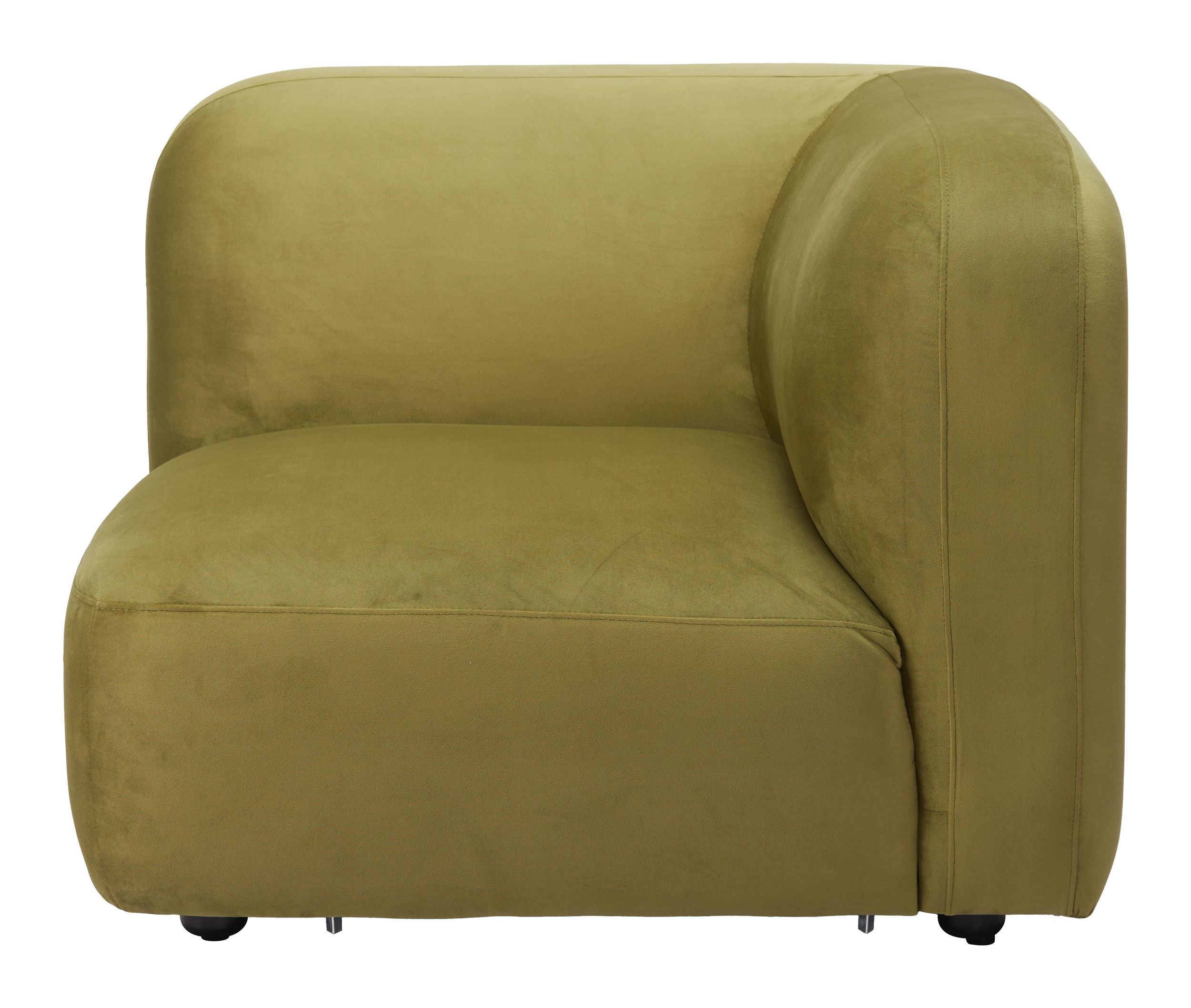 Biak Velvet Modular Corner Chair