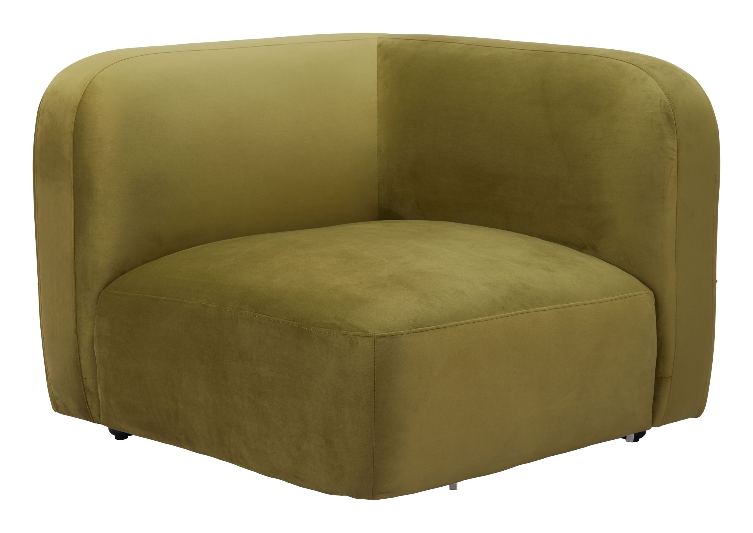 Biak Velvet Modular Corner Chair