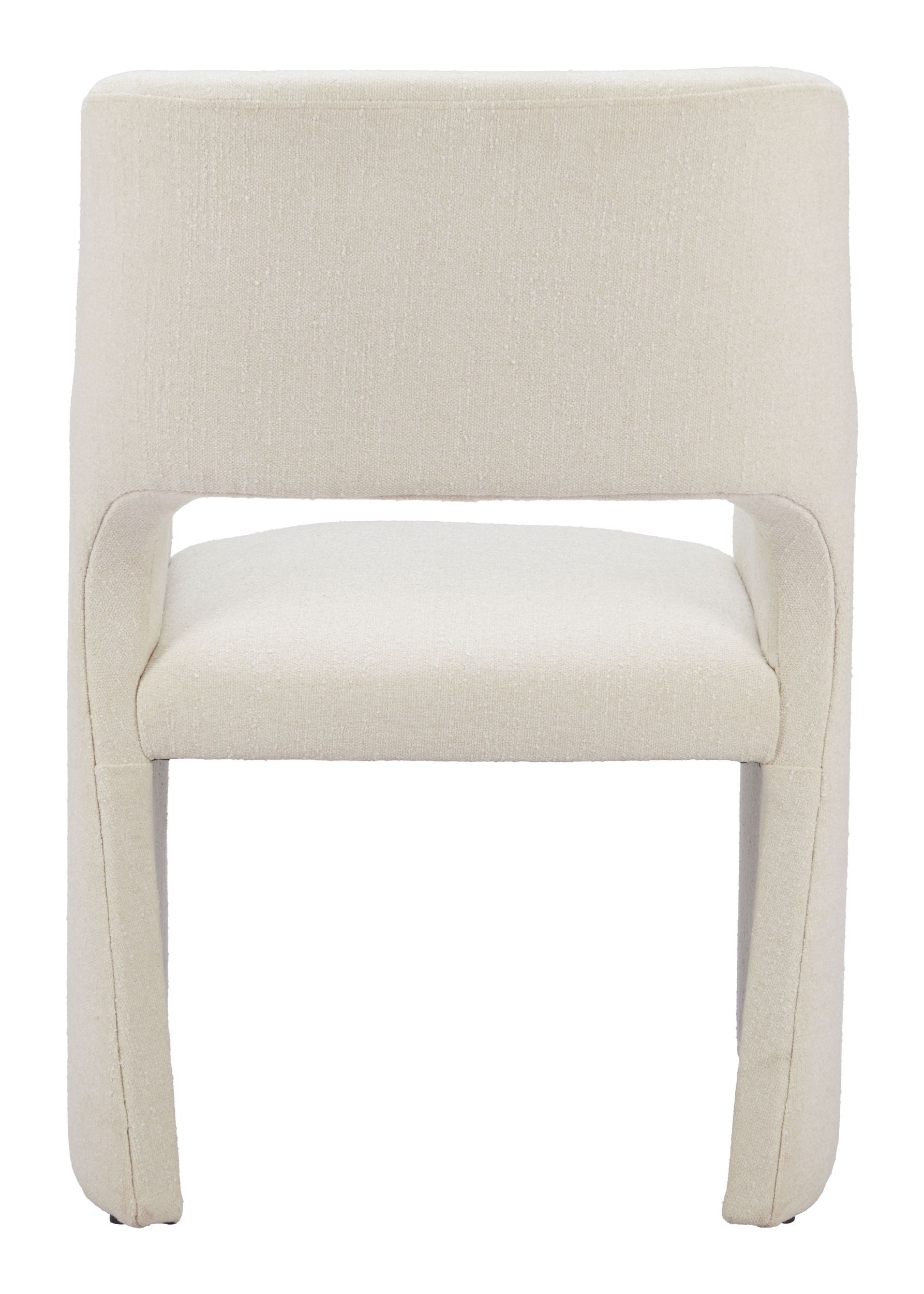 Minet Polyester/Wood Dining Chair
