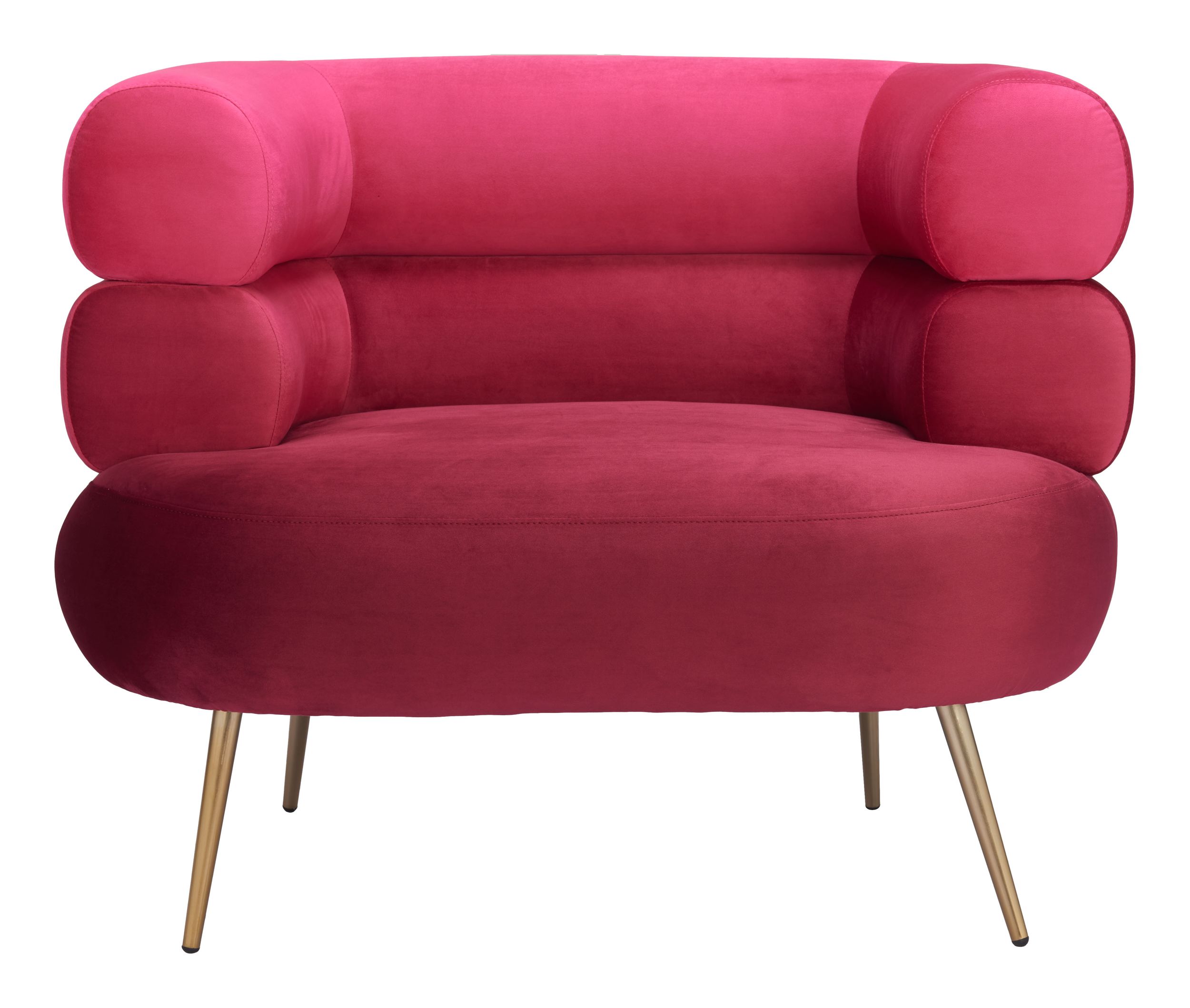 Arish Velvet Accent Chair