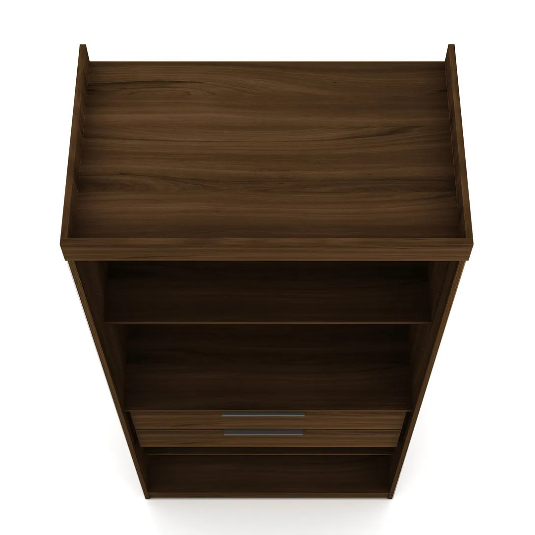 Mulberry Open 1 Sectional Armoire Wardrobe Closet w/2 Drawers 