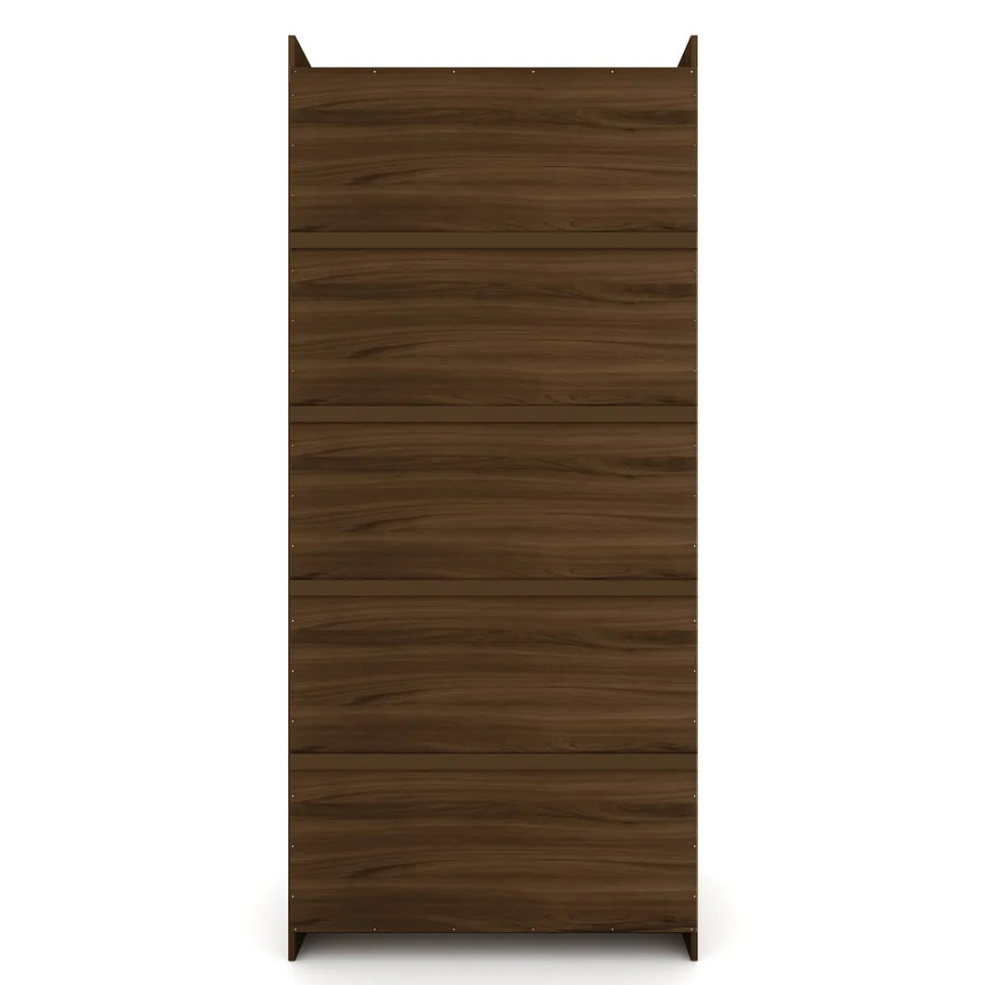 Mulberry Open 1 Sectional Armoire Wardrobe Closet w/2 Drawers 