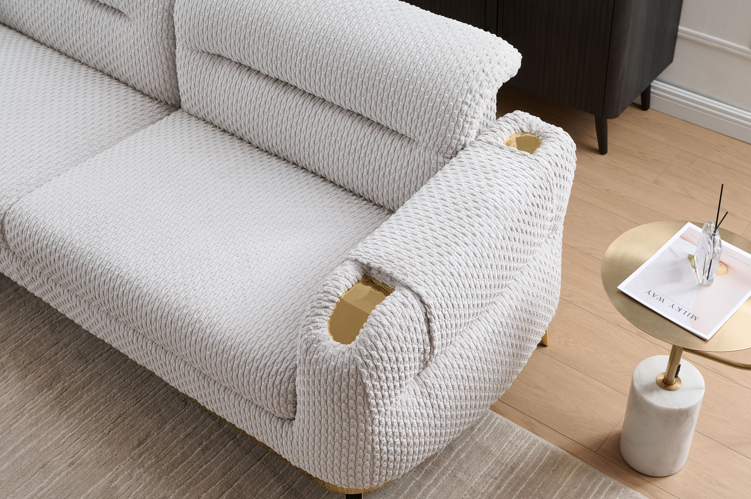 Zoe Fabric Living Room Set