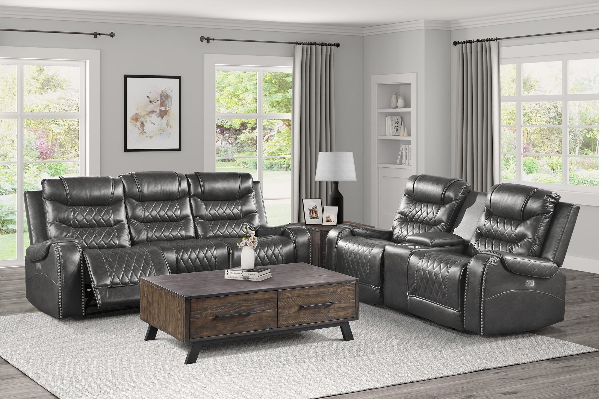 Putnam Power Reclining Living Room Set