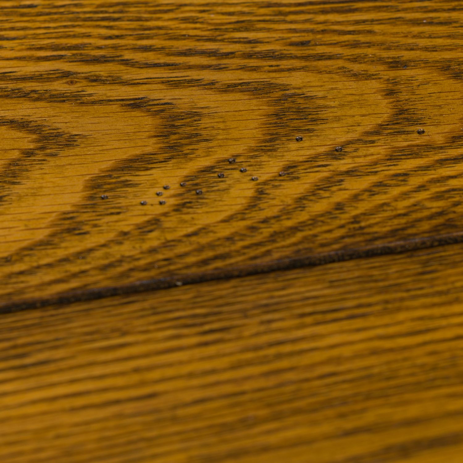 Lake House Square Lamp Table | Rustic Oak Wood Side Table
