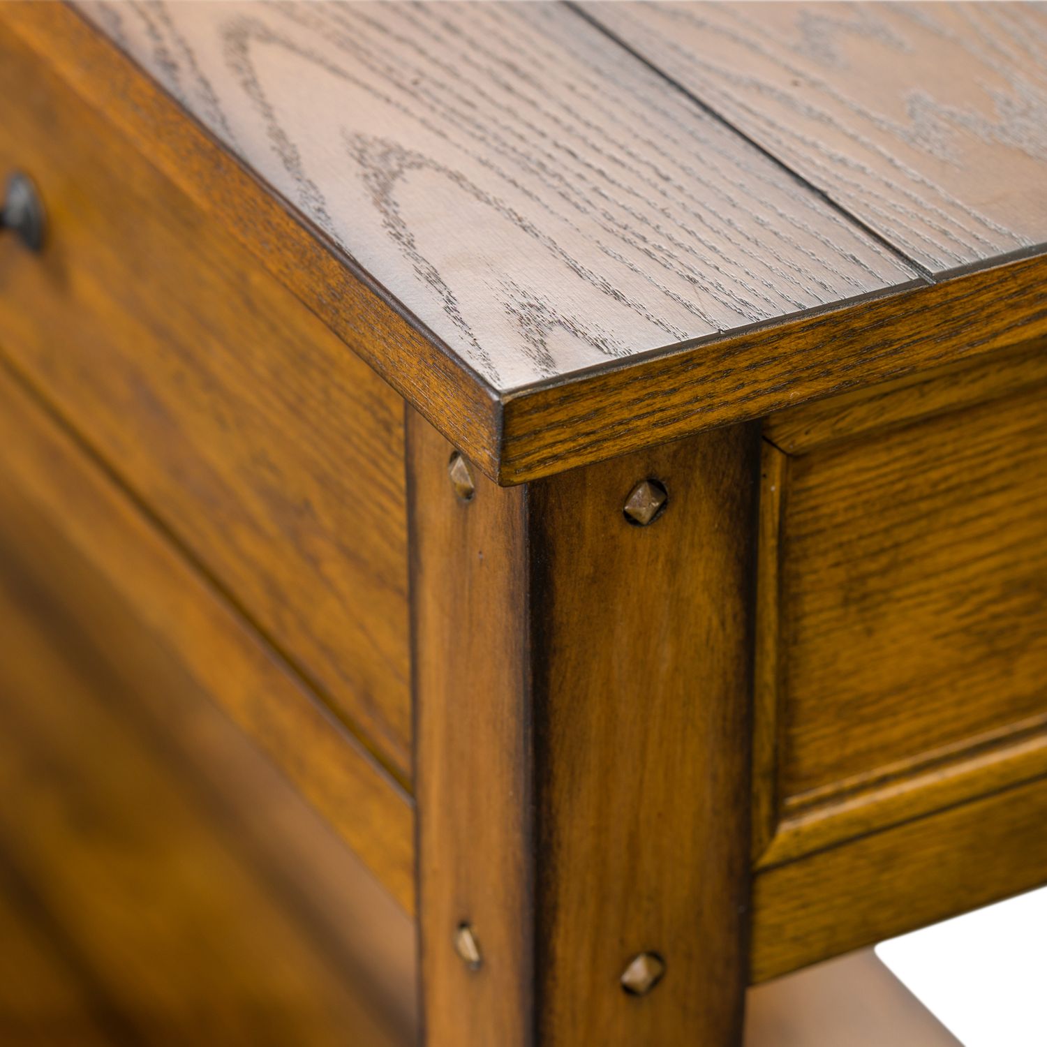 Lake House Sofa Table with 2 Drawers | Coastal Console