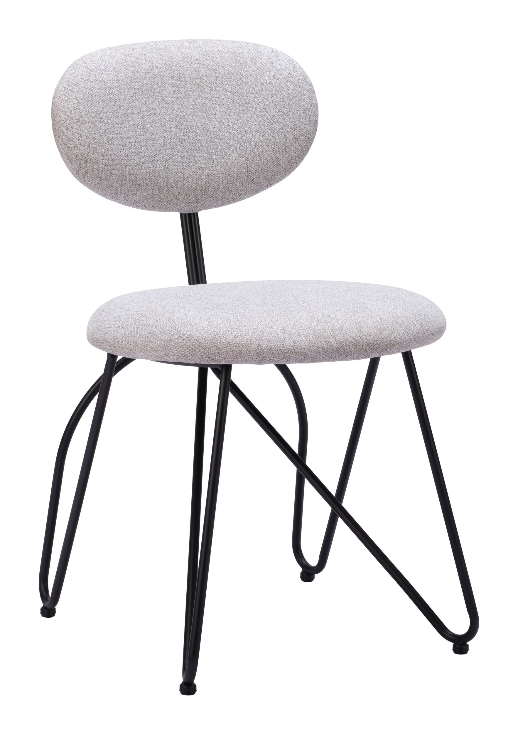 Novi Polyester/Steel Dining Chair
