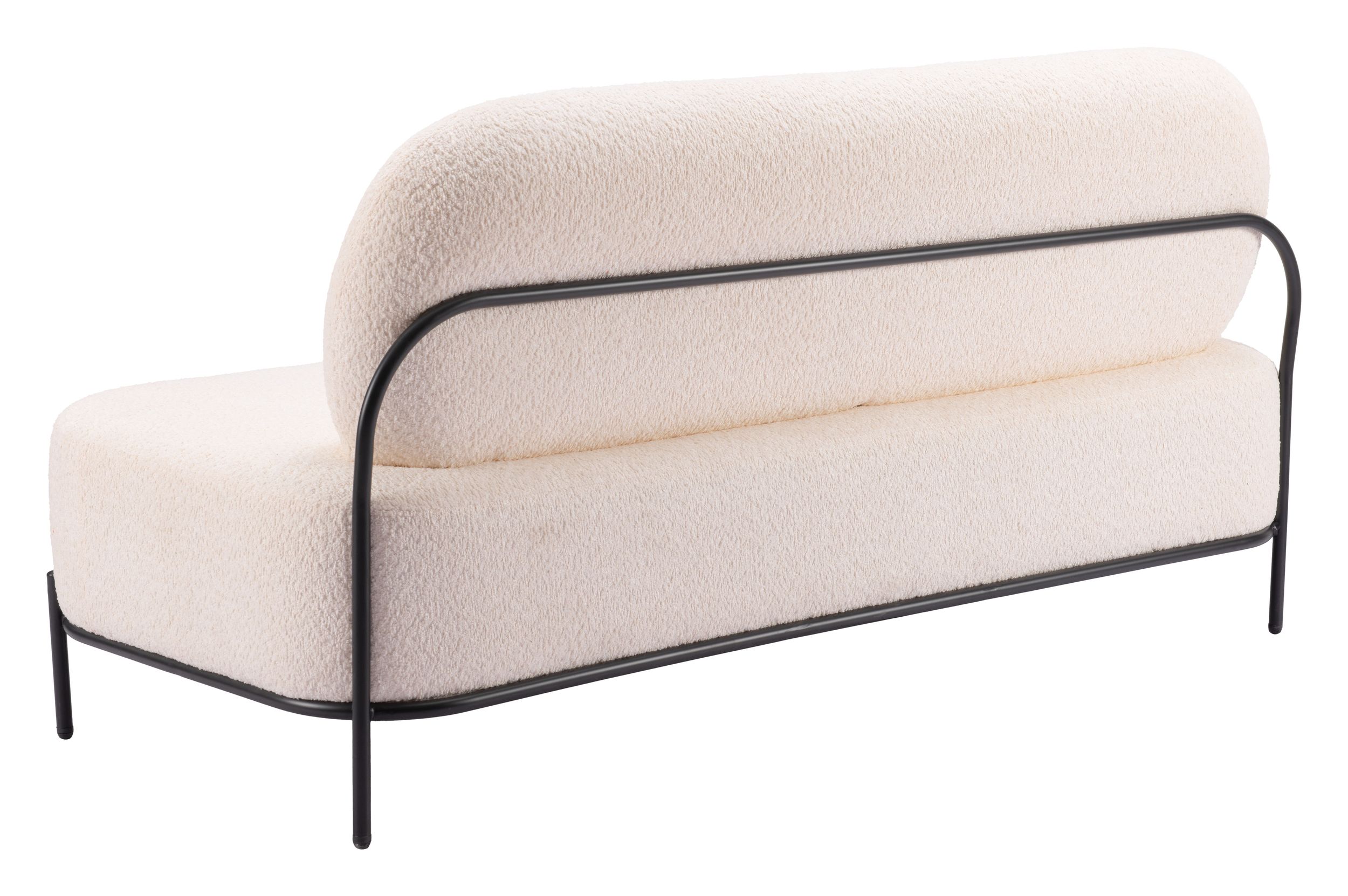 Arendal Polyester/Steel Sofa