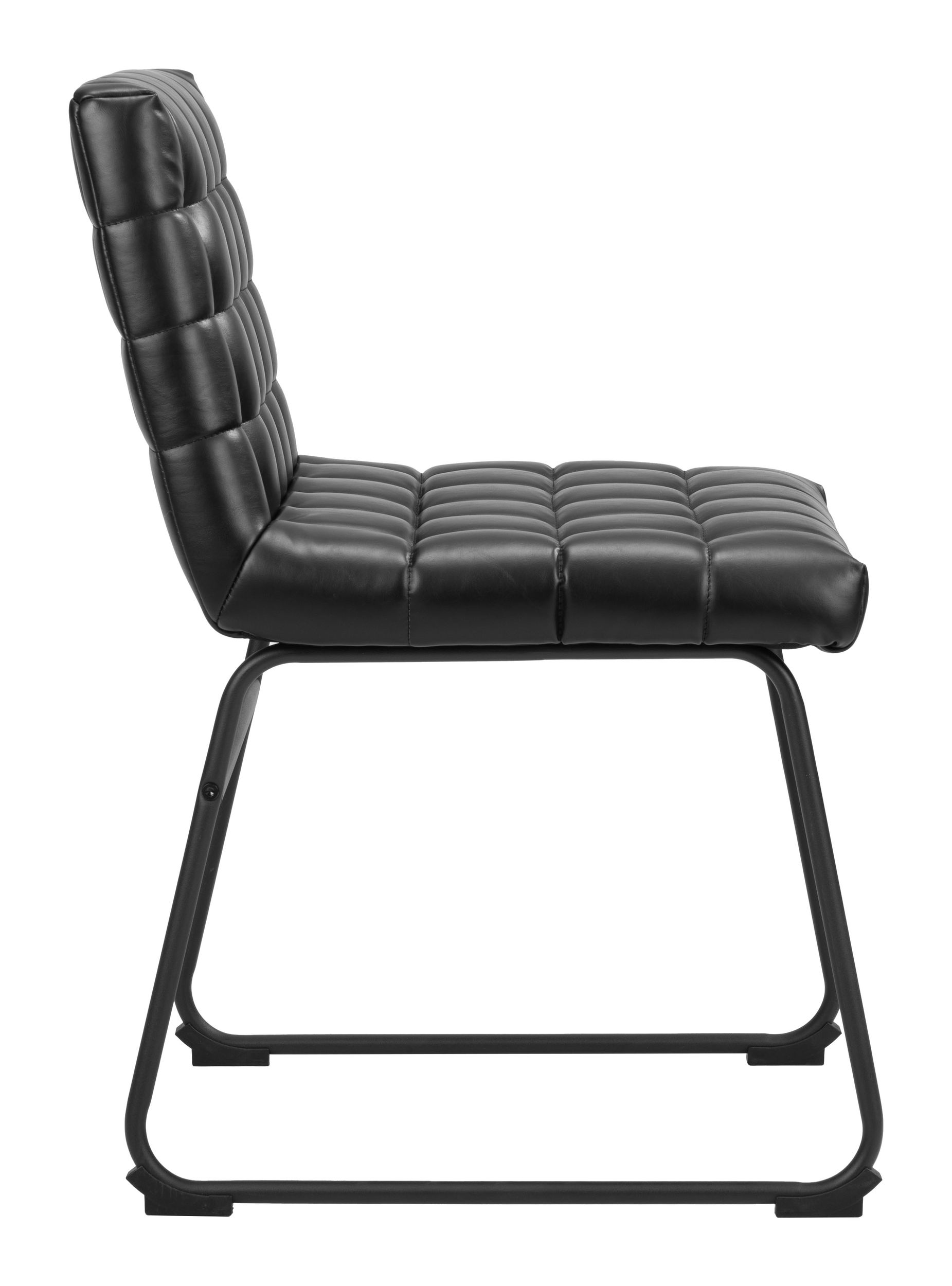 Pago Faux Leather/Steel Dining Chair