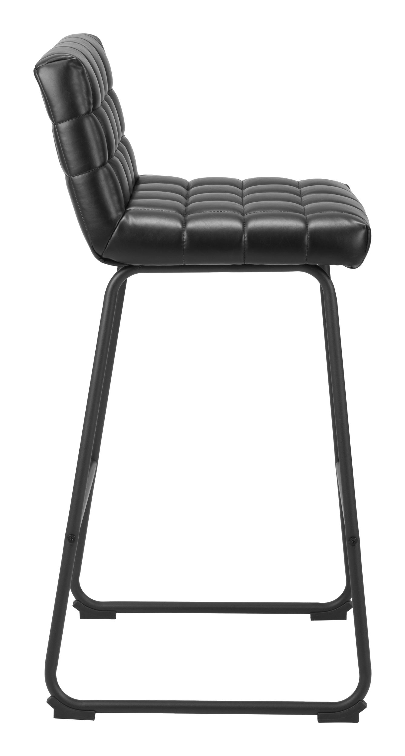 Pago Faux Leather/Steel Barstool