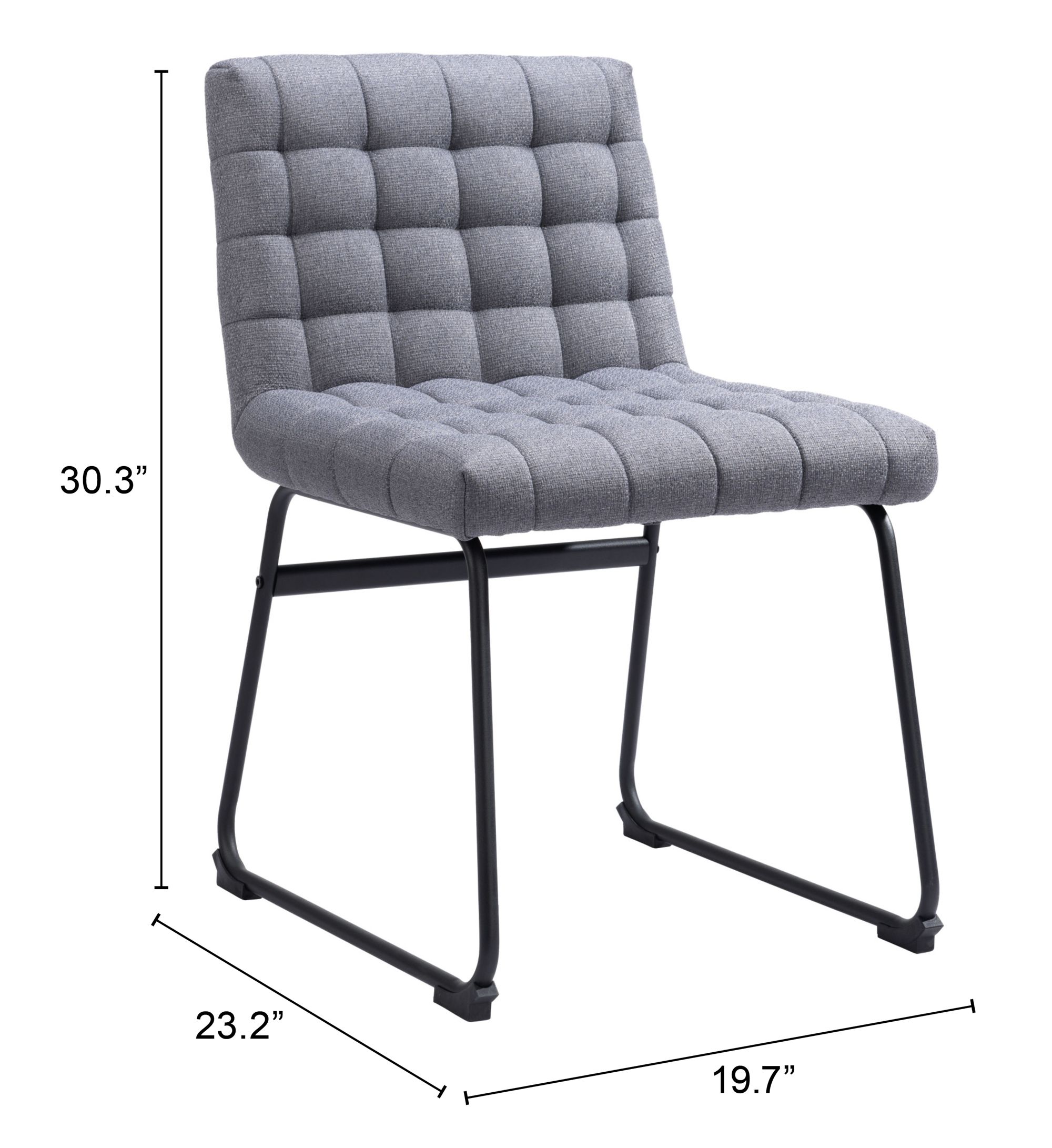 Pago Upholstery/Steel Dining Chair