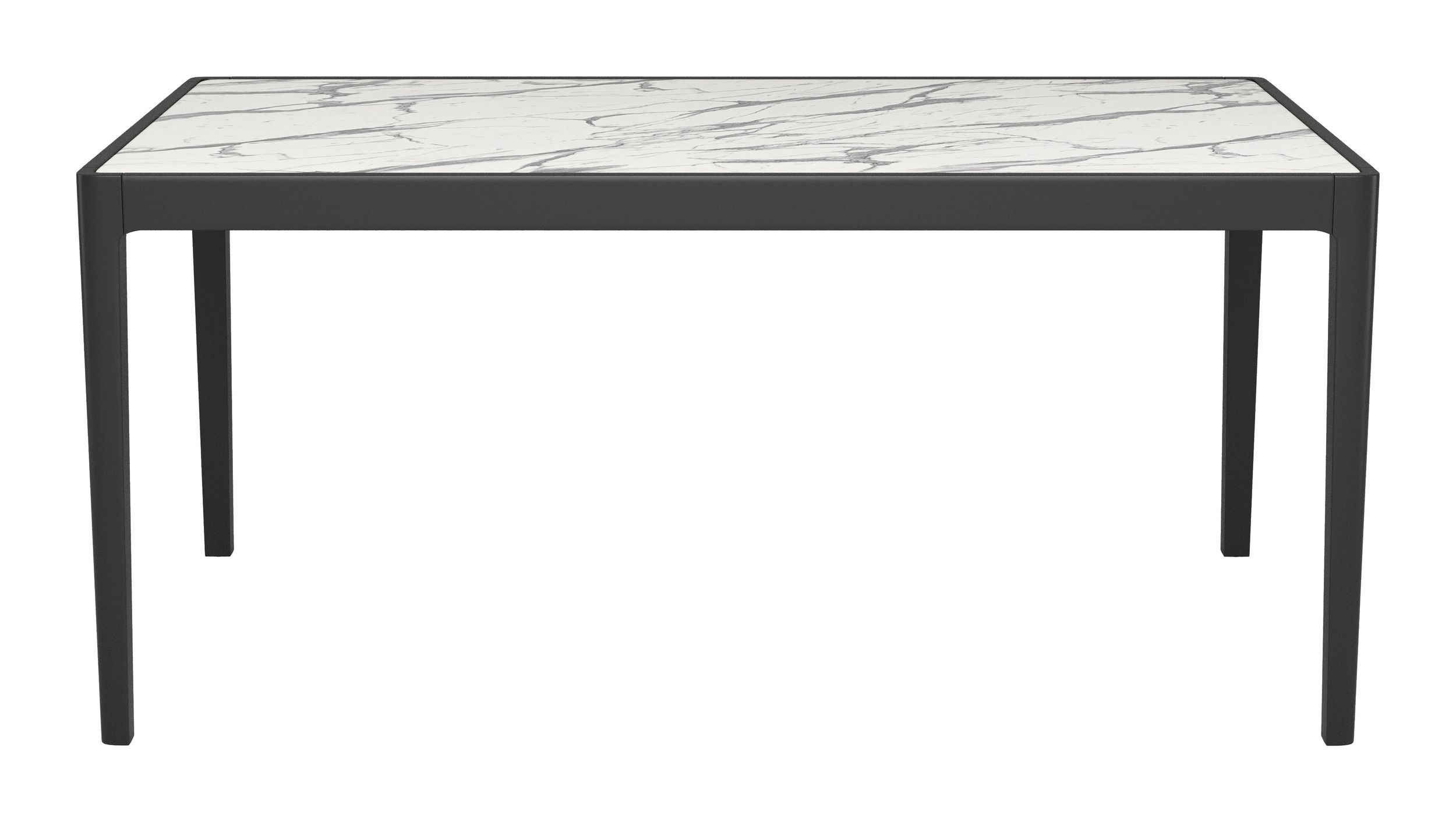 Tokai Rectangular Faux Marble/Wood Dining Table