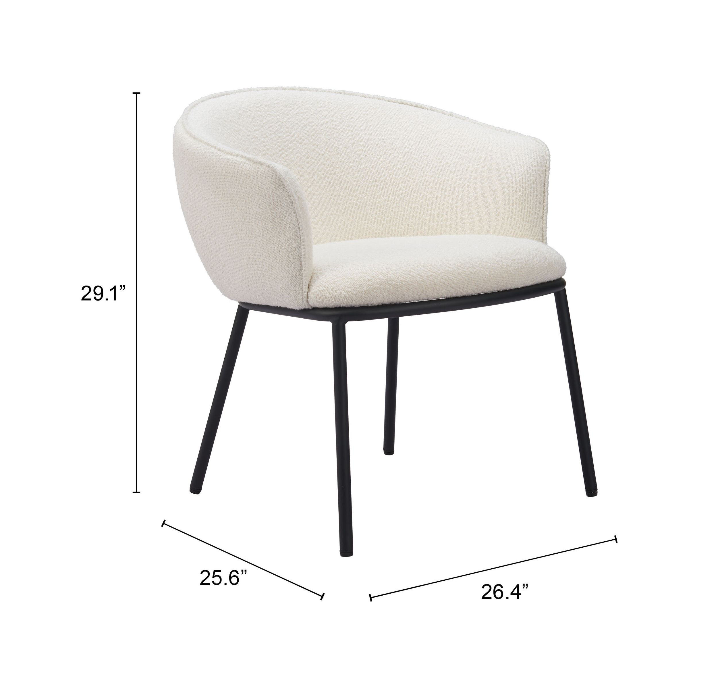 Essen Polyester/Steel Dining Chair