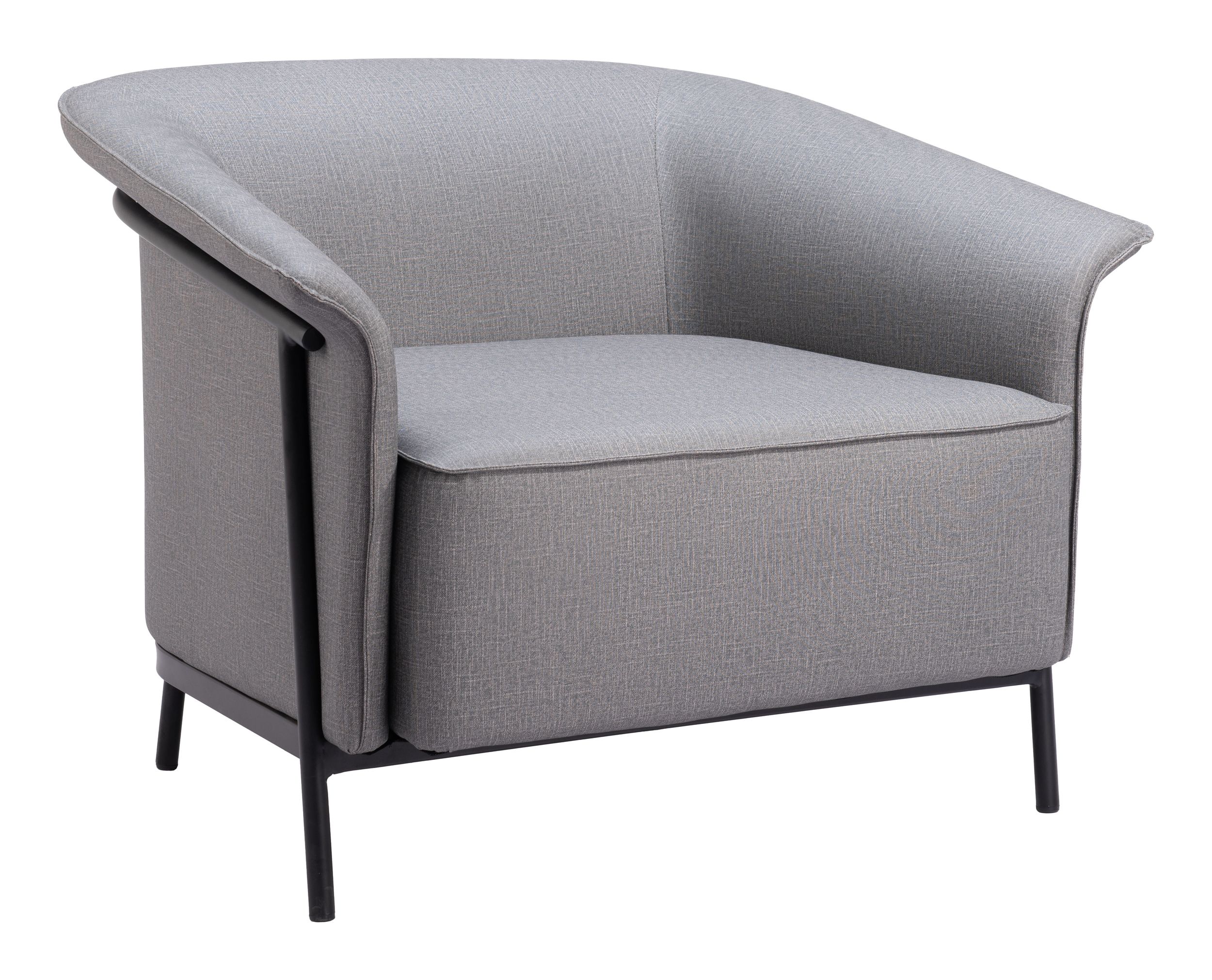 Burry Polyurethane/Steel Accent Chair