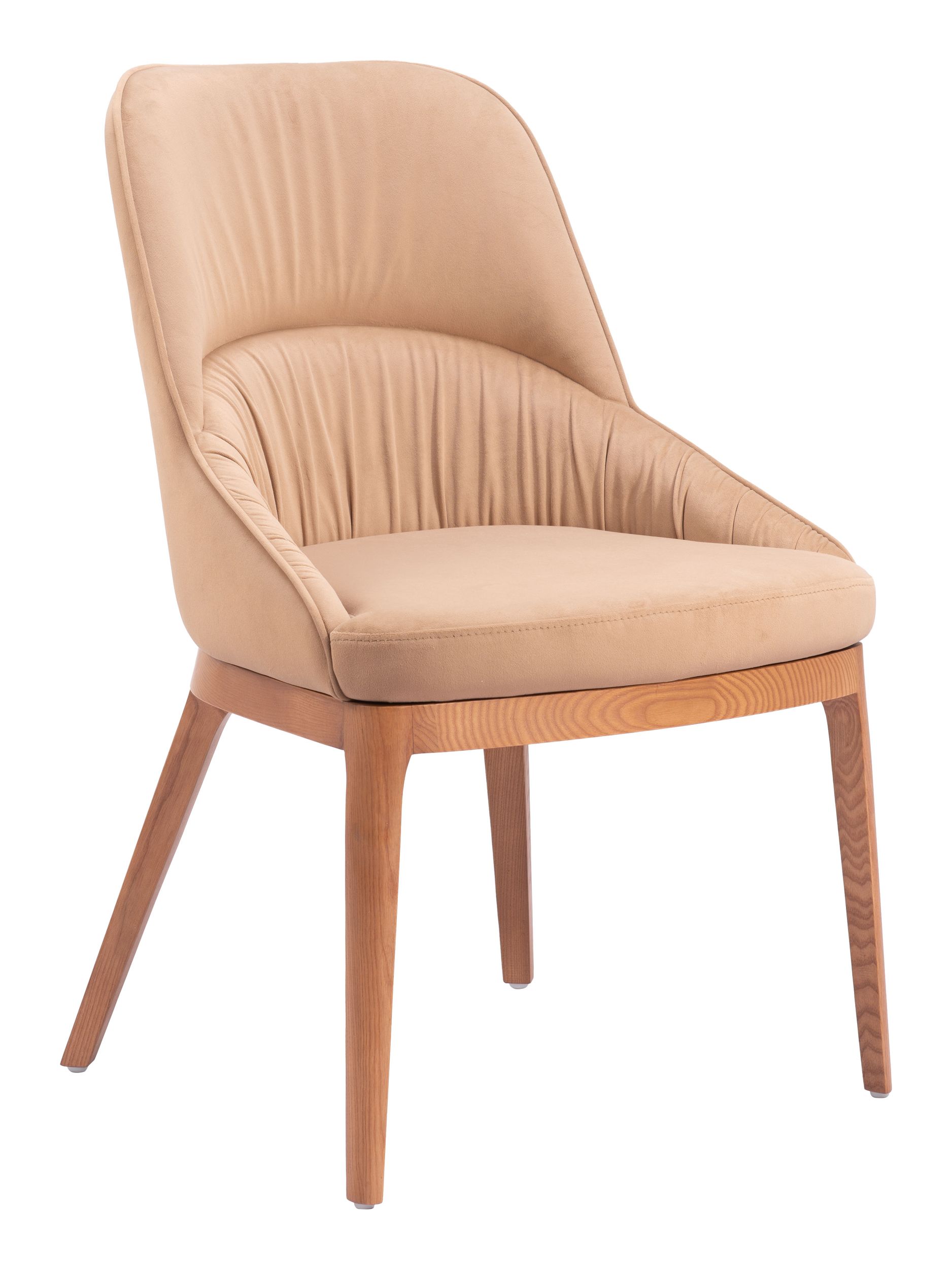 Ayr Polyester/Wood Dining Chair