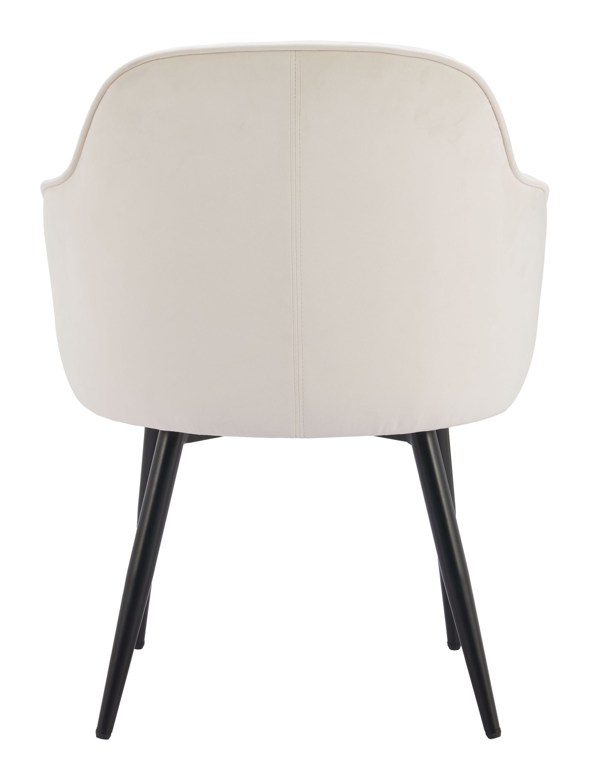 Jolie Velvet/Steel Dining Chair