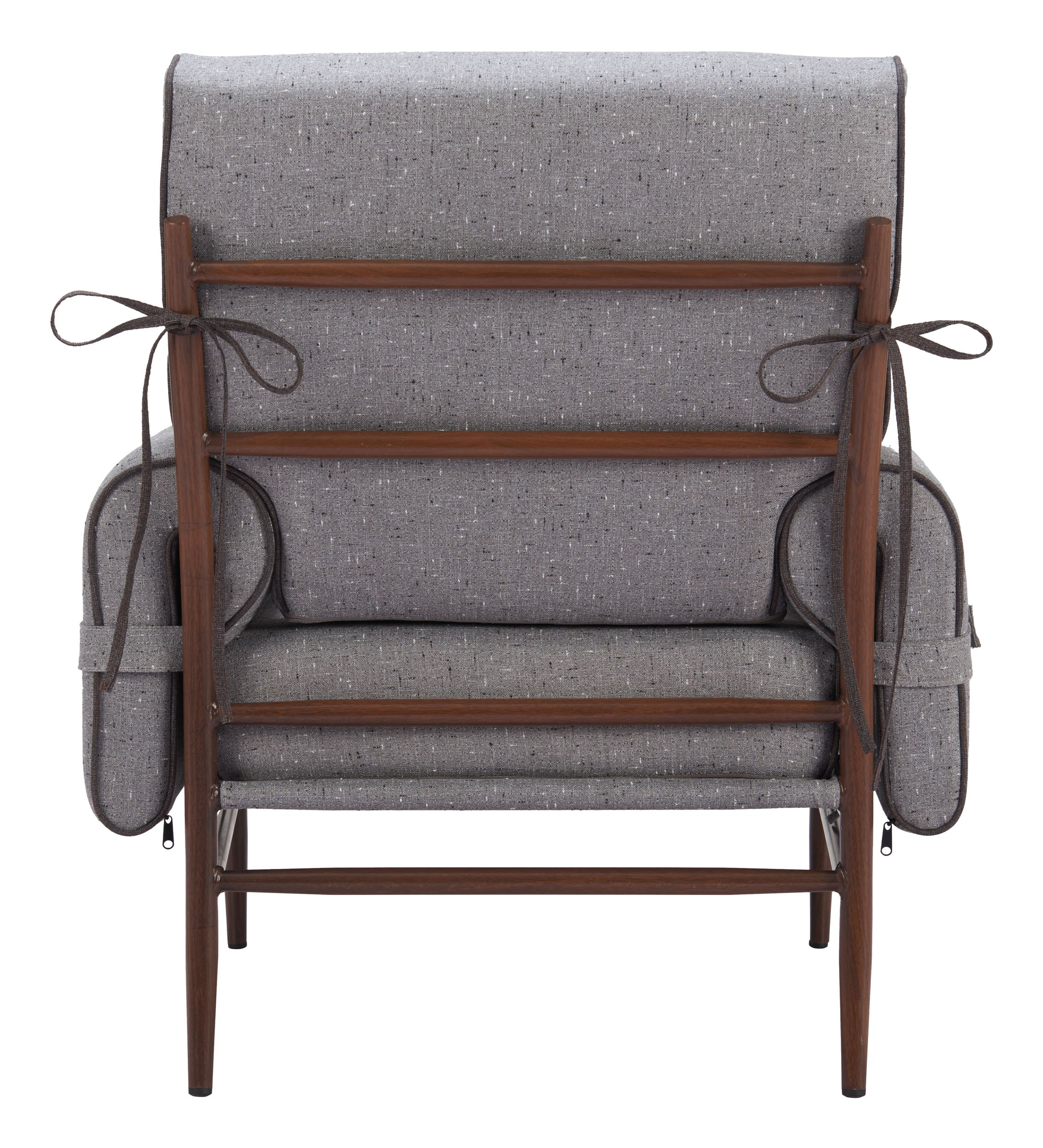 Klem Polyester/Steel Accent Chair