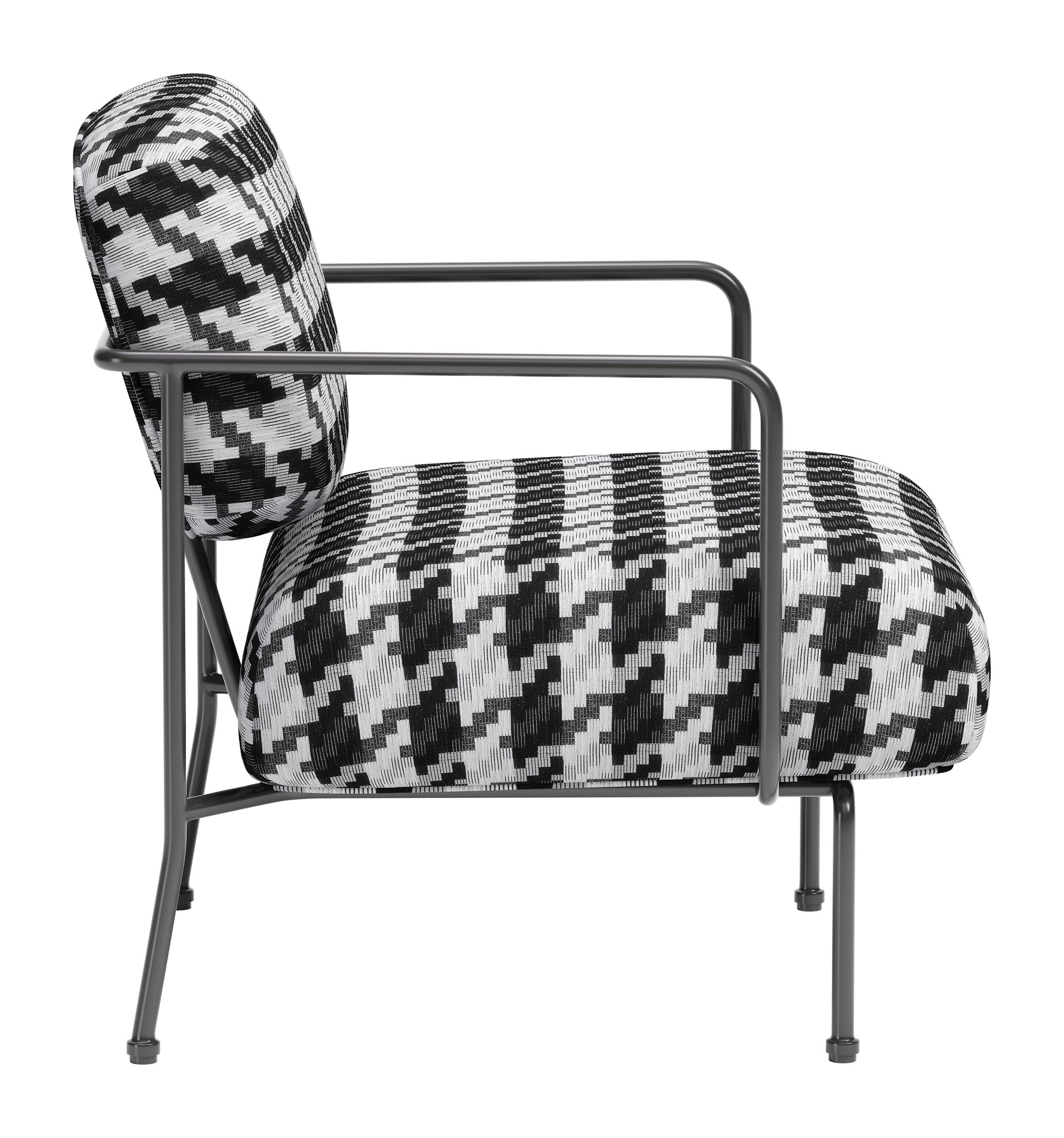 Ulet Polyester/Steel Accent Chair